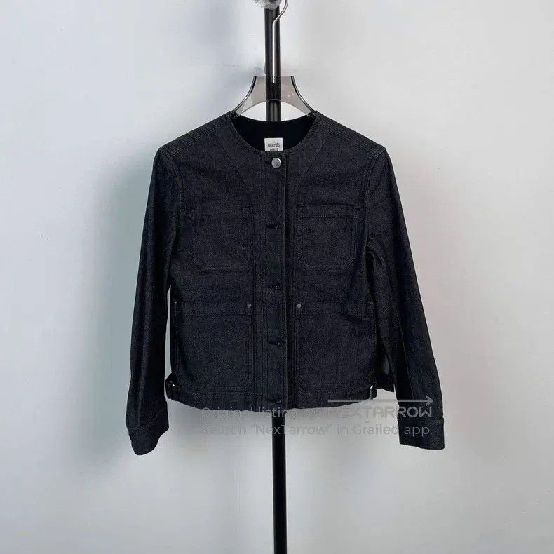 Hermes Hermes Denim Jacket Size XXS / US 00 / IT 34 - 1 Thumbnail