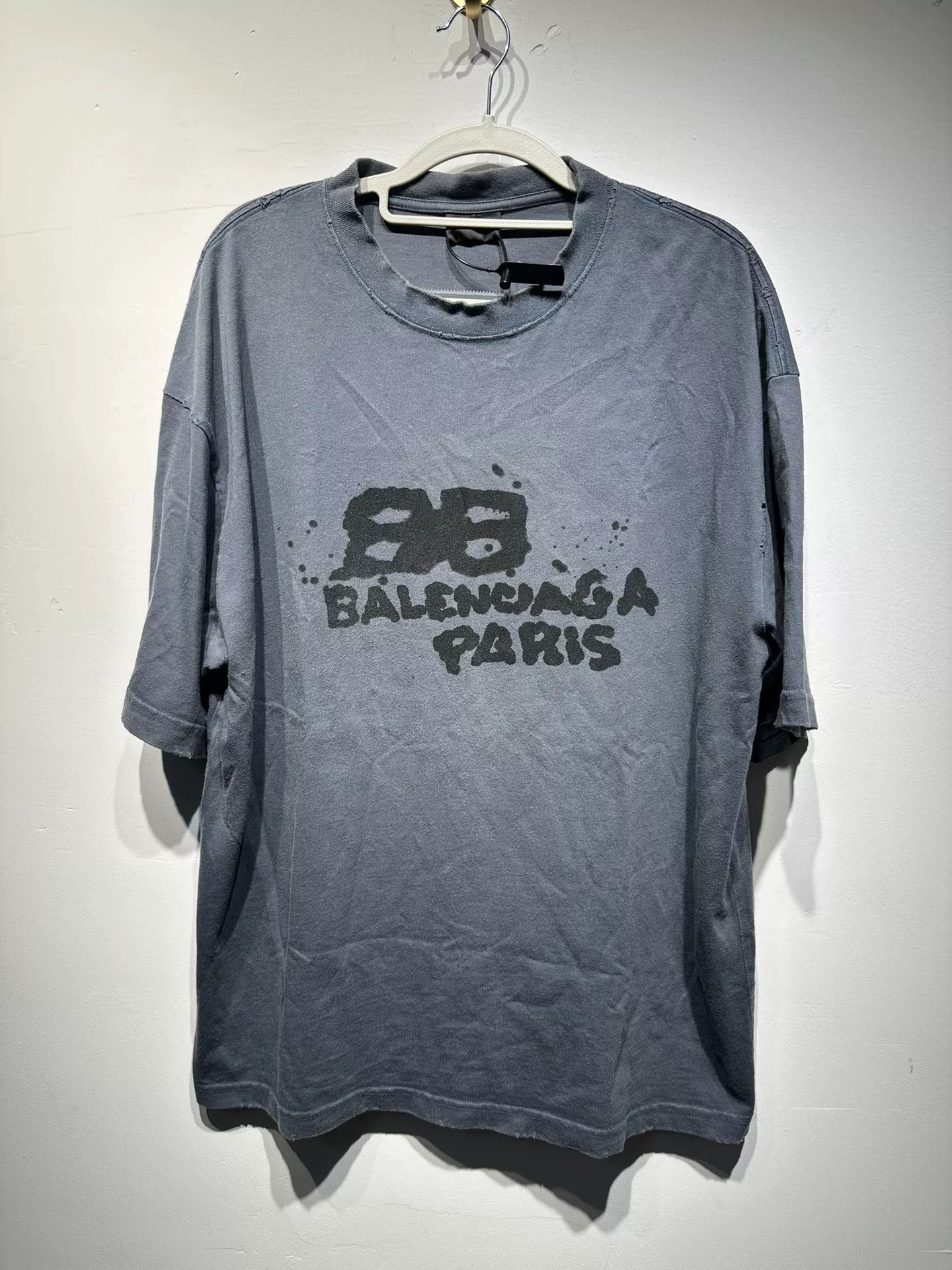 Balenciaga Balenciaga Black T-Shirt M Men Size US M / EU 48-50 / 2 - 1 Thumbnail