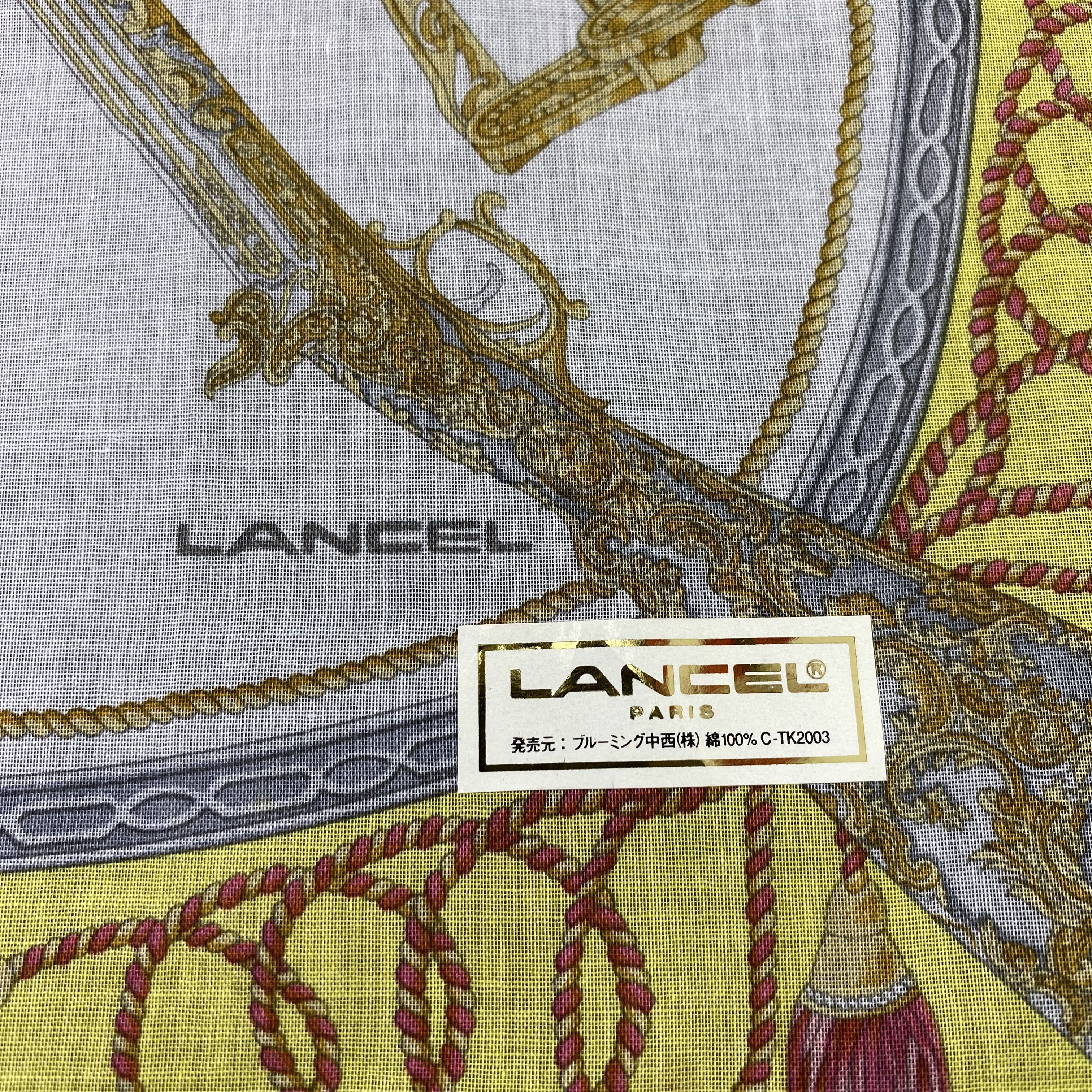 Lancel Lancel Handkerchief / Bandana / Neckerchief-B723 Size ONE SIZE - 5 Thumbnail