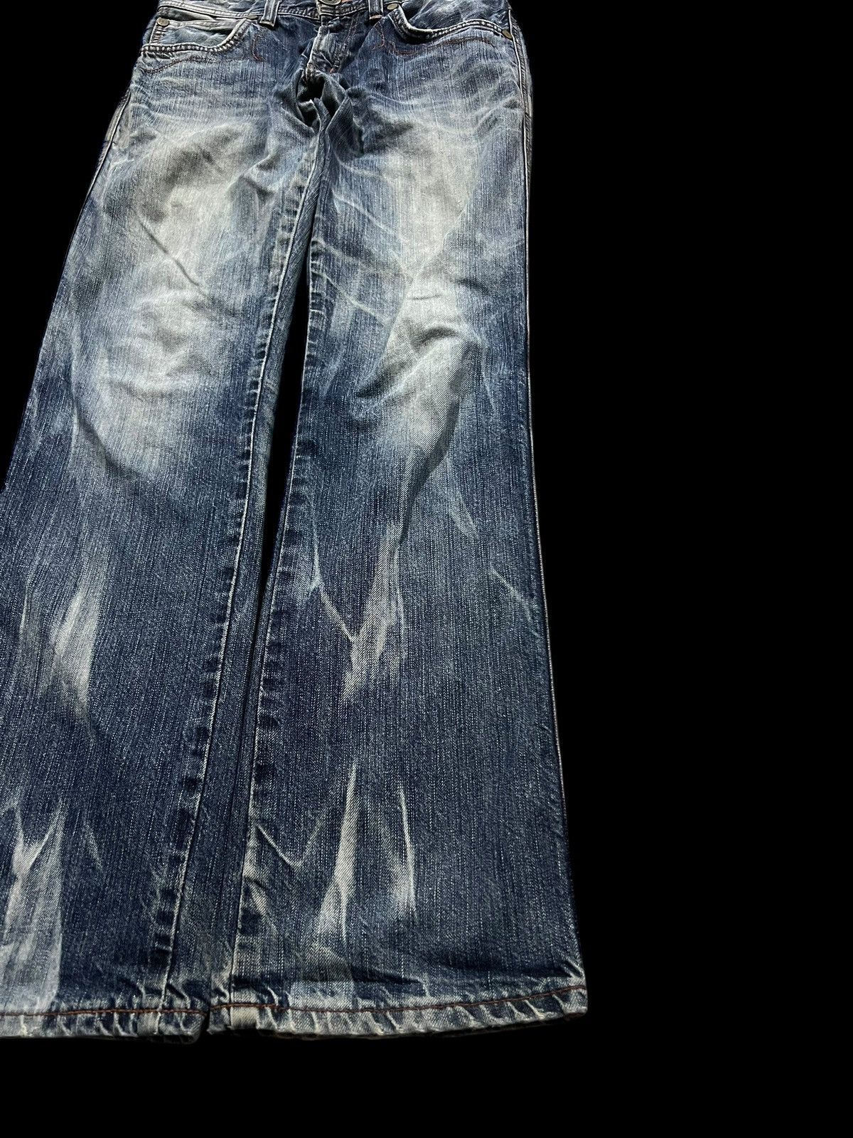 Edwin × If Six Was Nine × Seditionaries VINTAGE EDWIN 503 BLUE TRIP NICE FADED JEANS Size US 29 - 4 Thumbnail