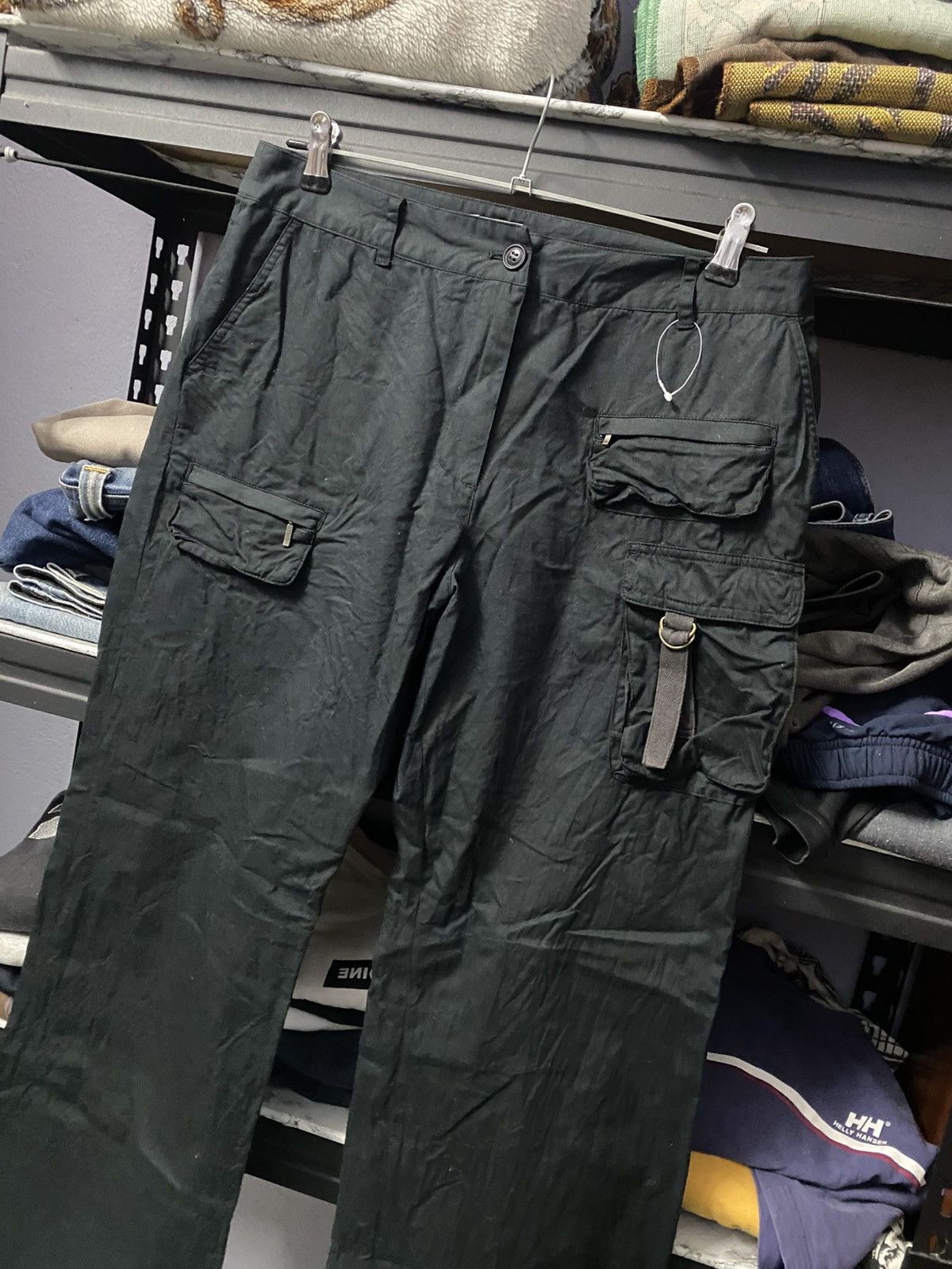 Otto Otto Sumisho Cargo Pants Baggy Super Black Size US 32 / EU 48 - 3 Thumbnail