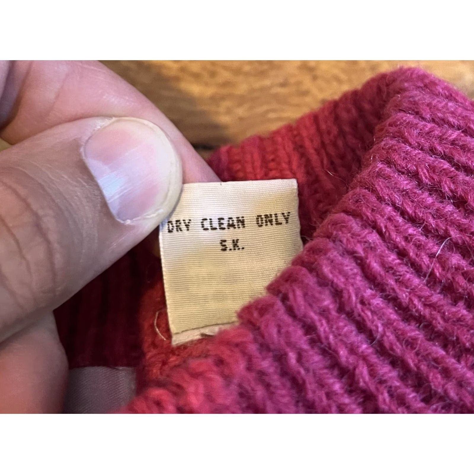 Eastern Mountain Sports VINTAGE EMS SWEATER Women’s Large Pink Purple 90s EASTERN MOUNTAIN SPORTS Crew Neck Knit Pullover Wool Blend Nylon Geometric Logo items Size L / US 10 / IT 46 - 5 Thumbnail