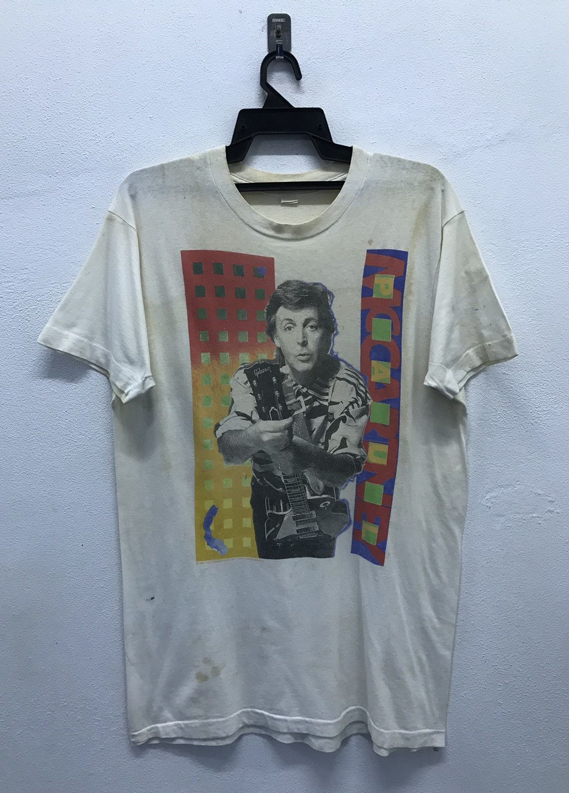 Band Tees Vintage The Paul McCartney World Tour 1989/90 Shirt Size US M / EU 48-50 / 2 - 1 Thumbnail