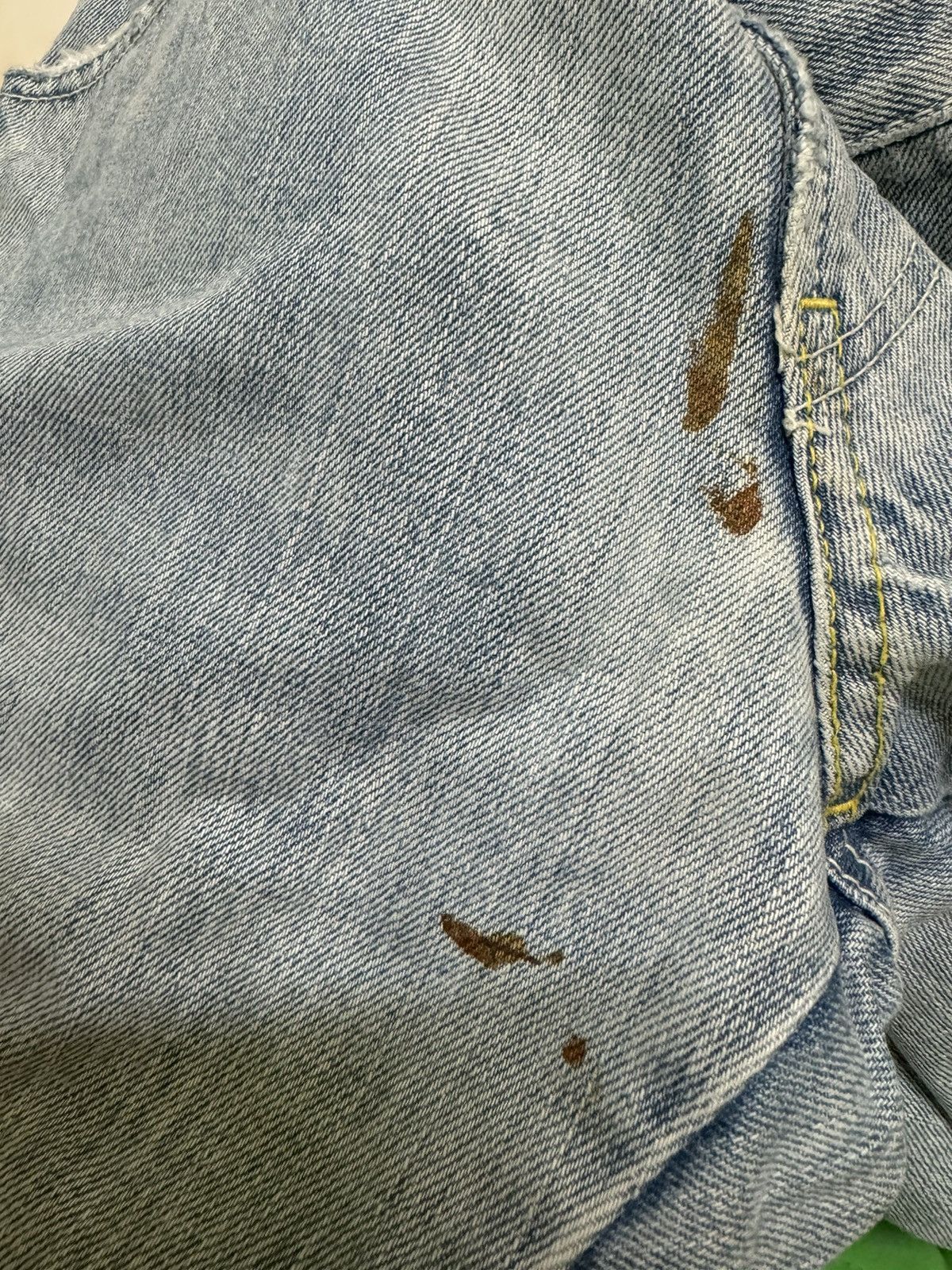 Japanese Brand Distressed COCOLULU Mud WashThrashed Faded Jeans Size US 30 / EU 46 - 14 Thumbnail