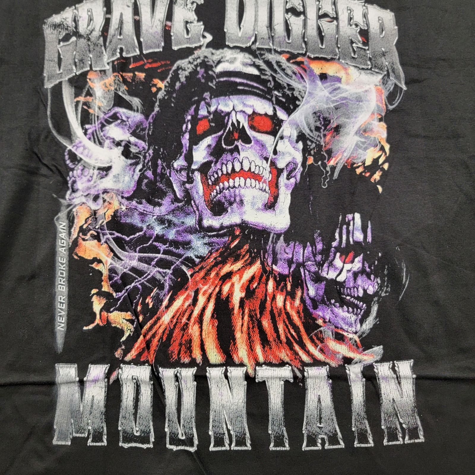 NBA Young Boy Never Broke Again Grave Digger Tshirt Black Sz 3XL Size US XXL / EU 58 / 5 - 2 Thumbnail