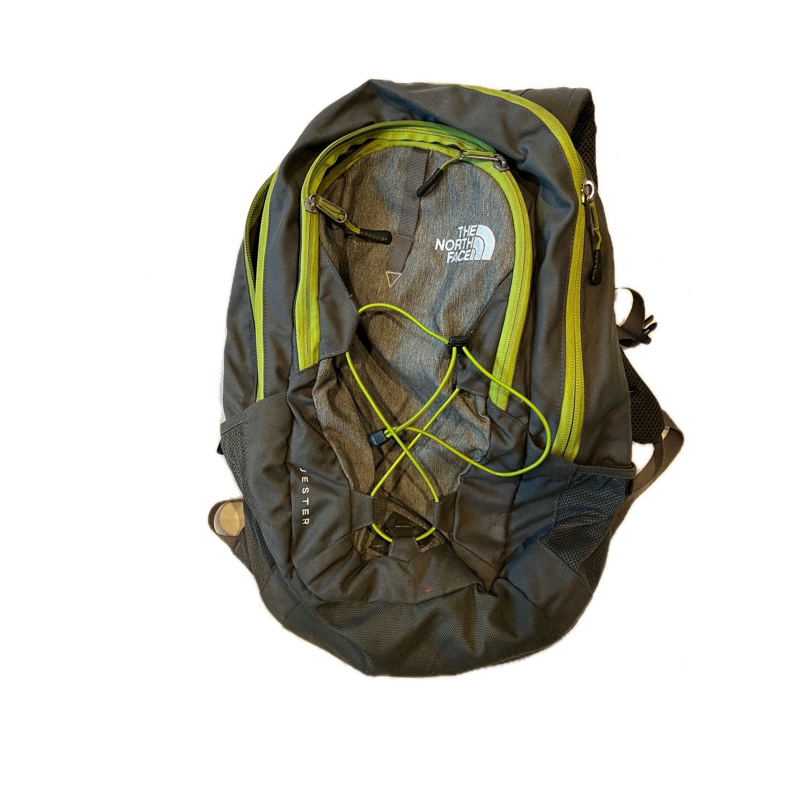 The North Face The North Face Jester Gray Lime Backpack Size ONE SIZE - 1 Thumbnail