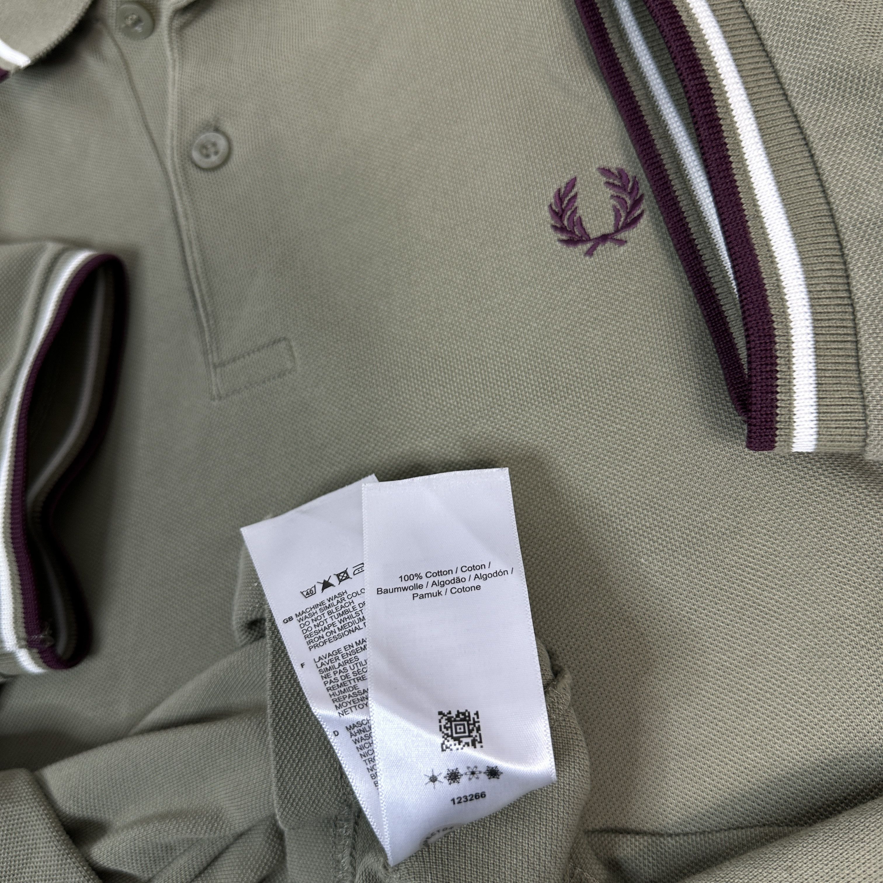 Fred Perry × Vintage vintage Y2K Streetwear Fred Perry Polo T-shirt Size US S / EU 44-46 / 1 - 5 Thumbnail