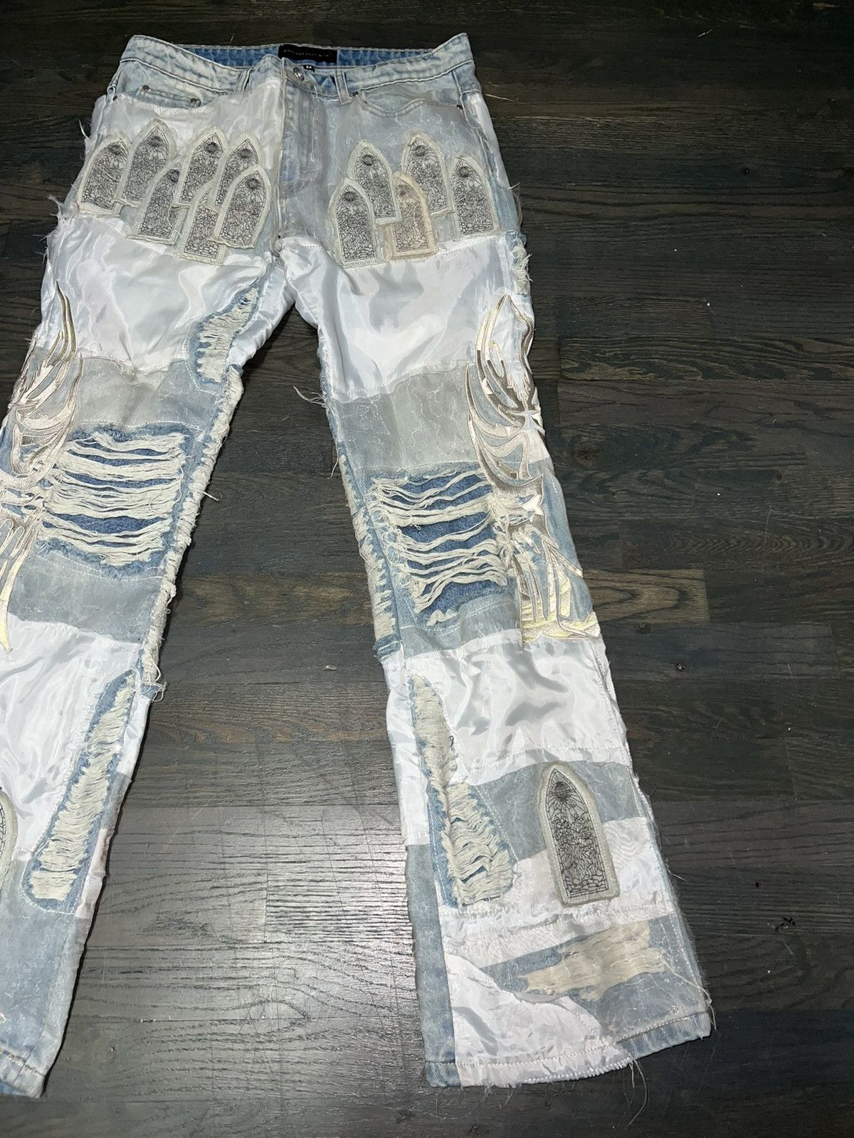 Who Decides War WDW WINGED ORGANZA DENIEM Size US 34 / EU 50 - 3 Thumbnail