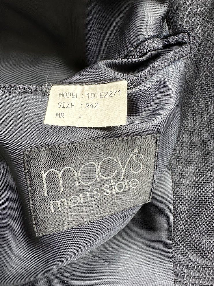 Macys Macy's 100% Wool Blazer (42R) Size 42R - 2 Thumbnail