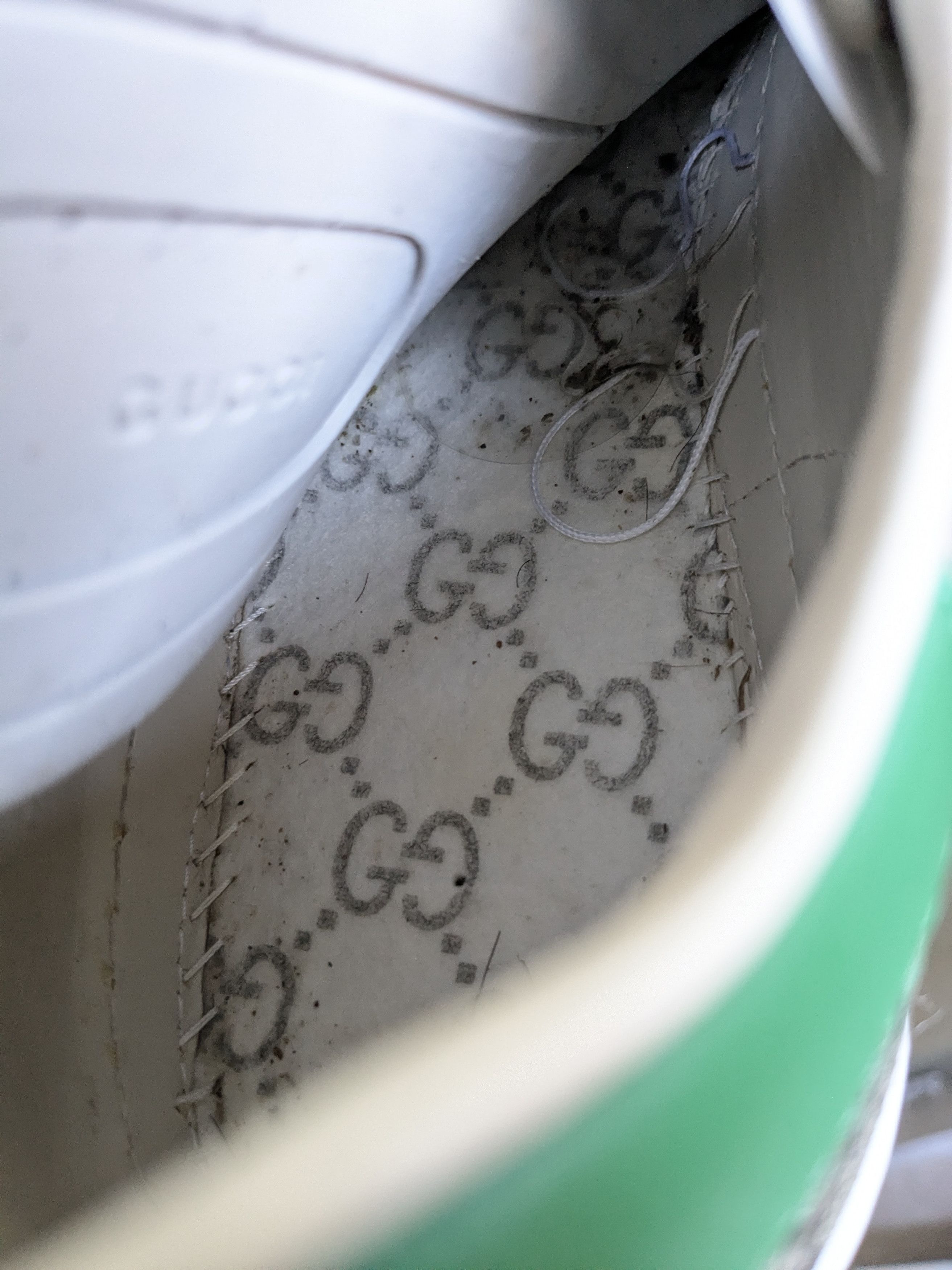 Gucci Gucci Ace Monogram Low 8.5 Canvas GG Logo Size US 8.5 / EU 41-42 - 8 Thumbnail