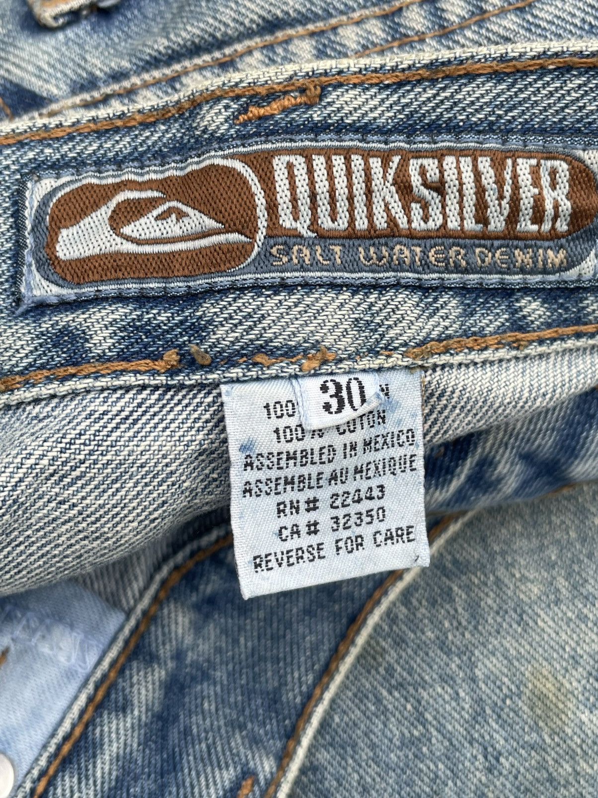 Quiksilver Vintage Quiksilver Denim Short Size US 32 / EU 48 - 12 Thumbnail
