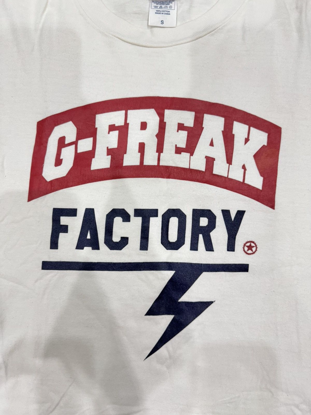 Band Tees G-Freak Factory Band white shirt S size Size US S / EU 44-46 / 1 - 1 Thumbnail