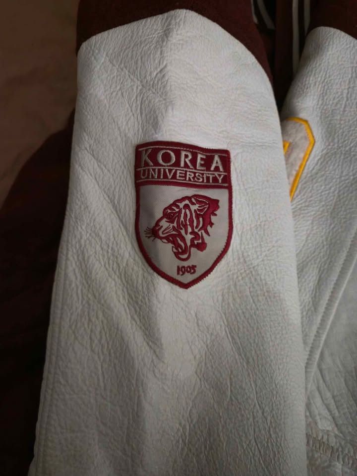 Other Rare Korea University Varsity Jacket Size US L / EU 52-54 / 3 - 5 Thumbnail