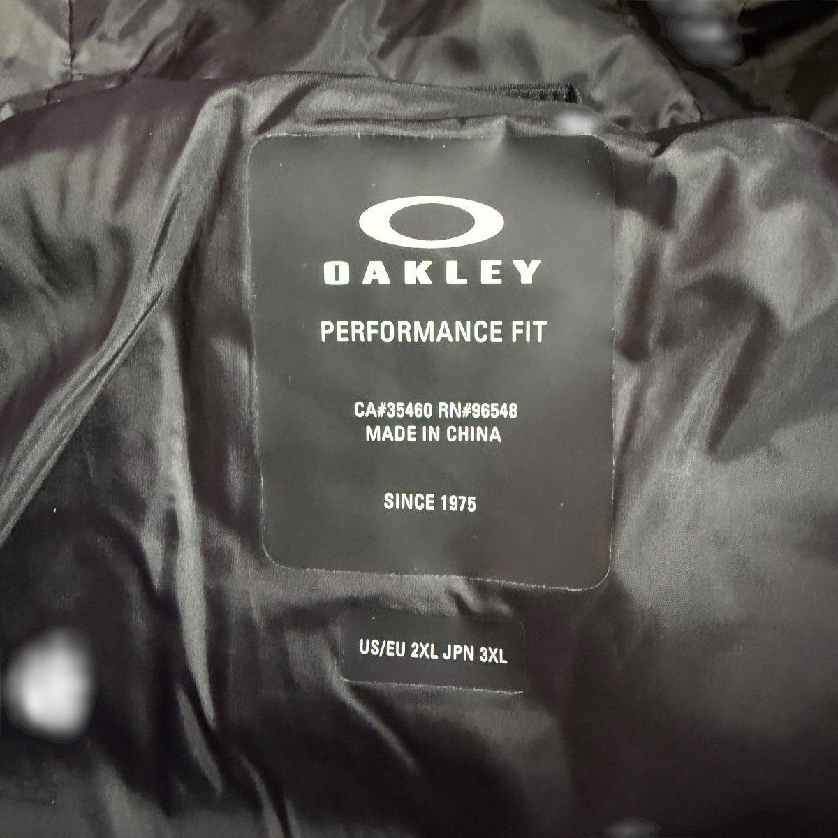 Oakley Oakley Men Puffer Blackout New With Tags Size XXL FOA408393 Size US XXL / EU 58 / 5 - 4 Thumbnail