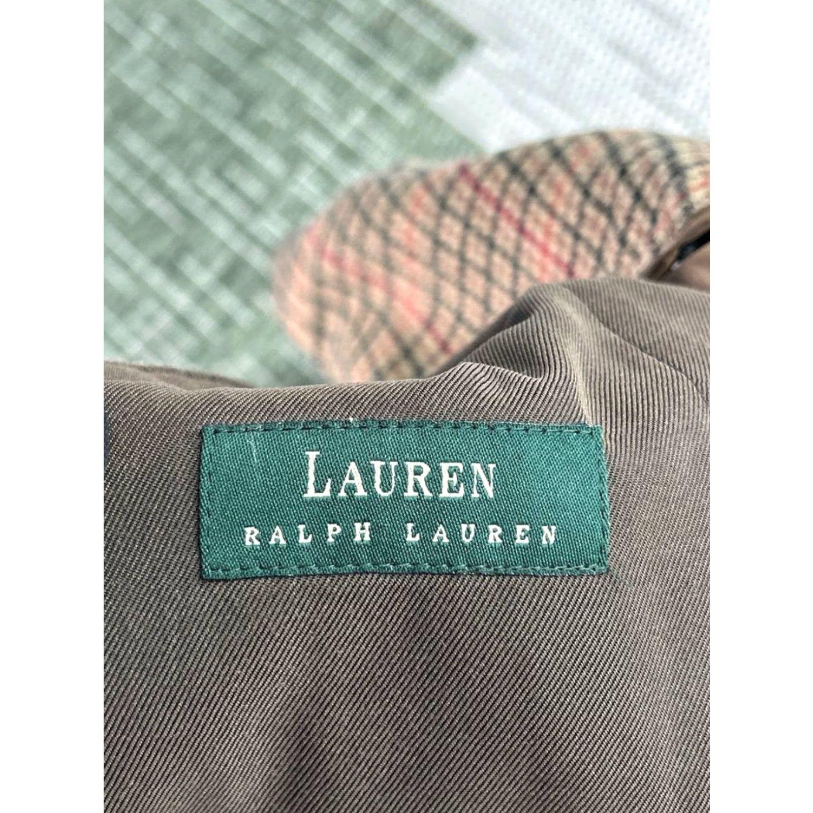 Ralph Lauren Lauren Ralph Lauren Trench Coat Mens 40 L Brown Canvas Size US XXS / EU 40 - 3 Thumbnail