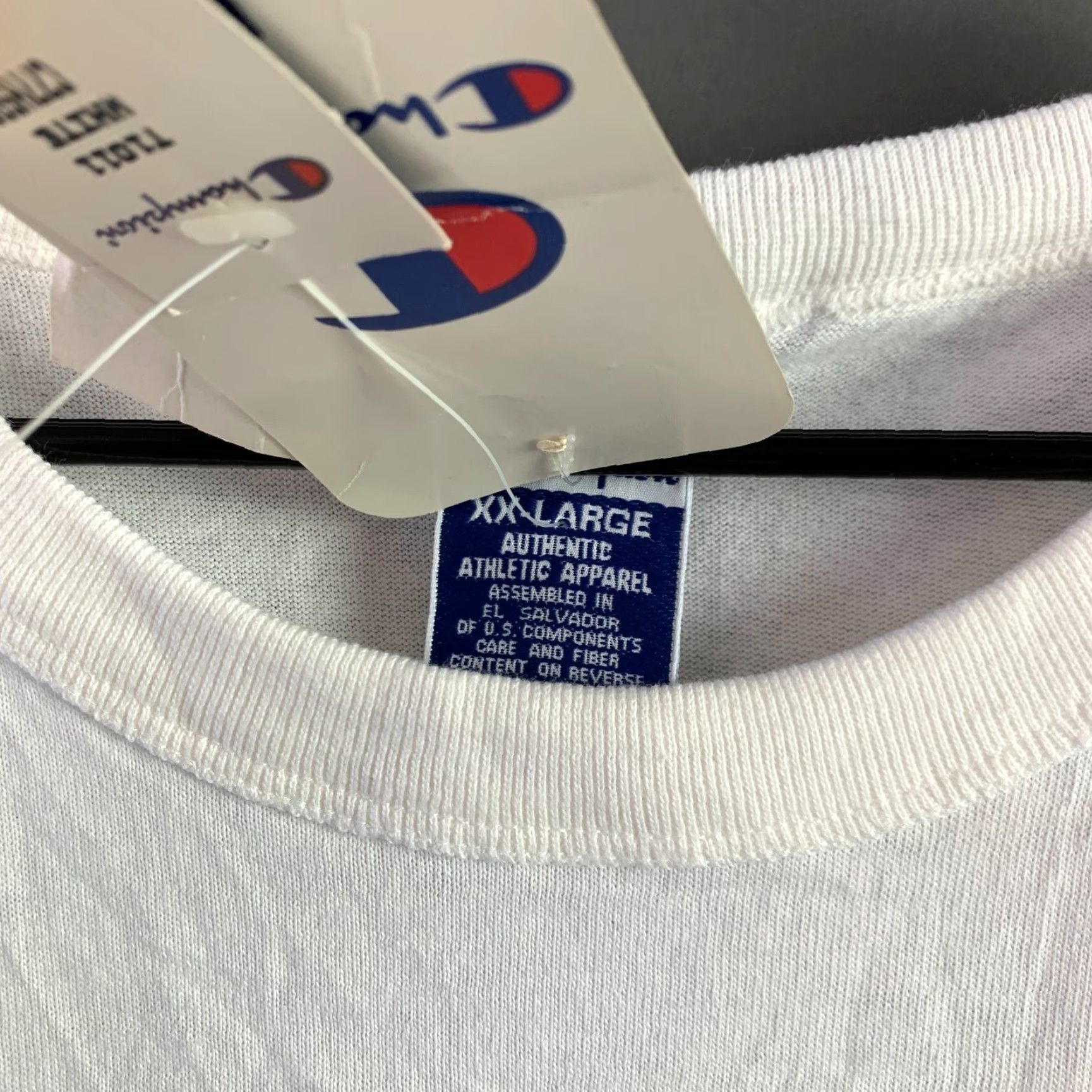 Champion VINTAGE 1996 Centennial Olympics Atlanta Champion Tee T-Shirt 2XL White Mens NWT Size US XXL / EU 58 / 5 - 6 Thumbnail