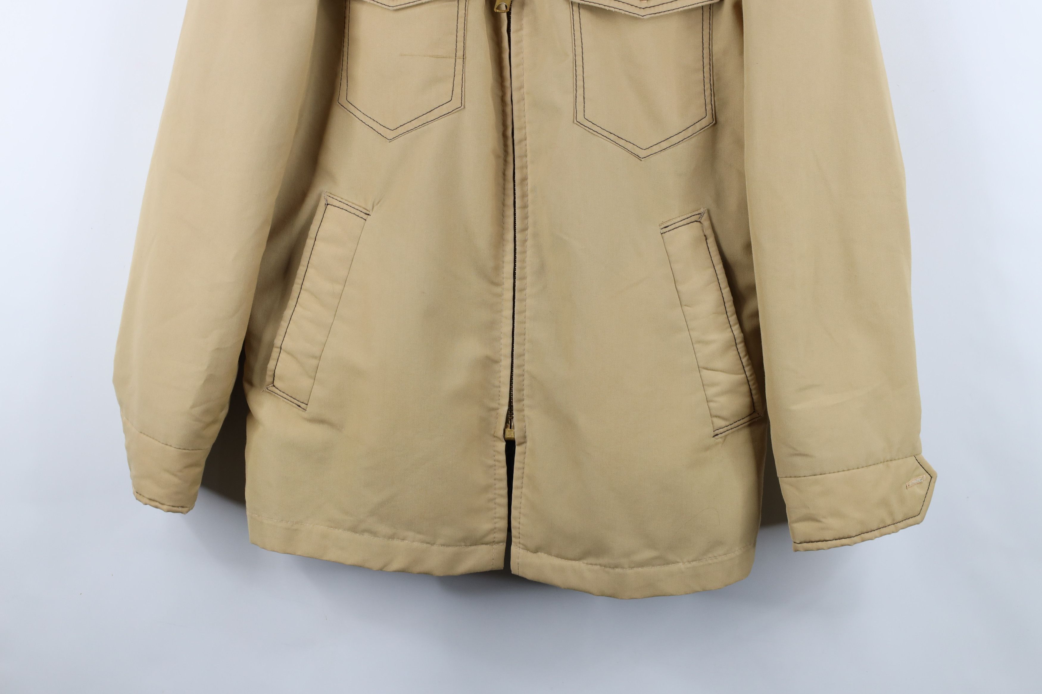 Vintage Vintage 60s 70s Streetwear Lined Collared Western Jacket USA Size US L / EU 52-54 / 3 - 3 Thumbnail