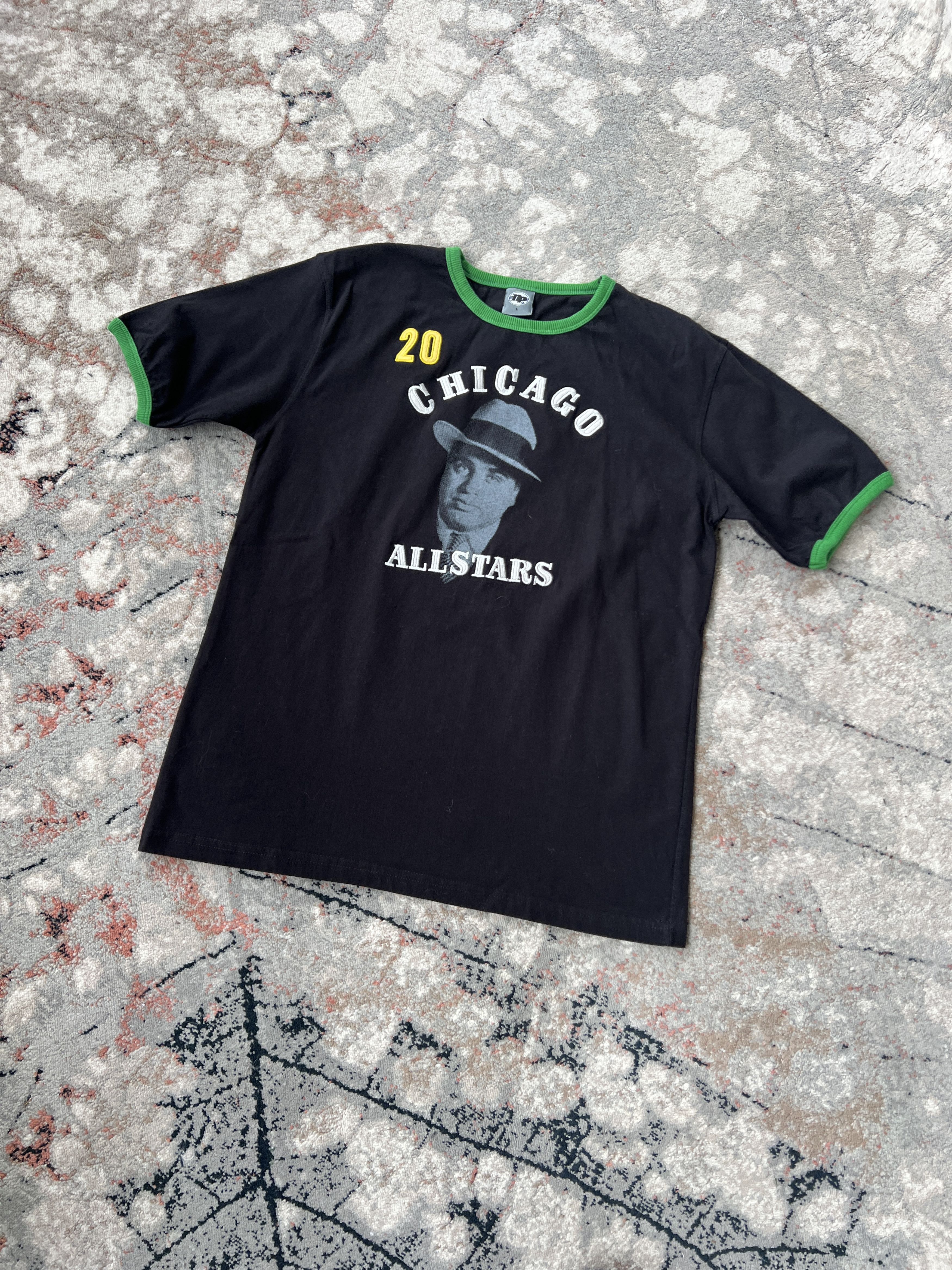Vintage Chicago 20 Allstars Alfonso Capone Tee Size US L / EU 52-54 / 3 - 1 Thumbnail