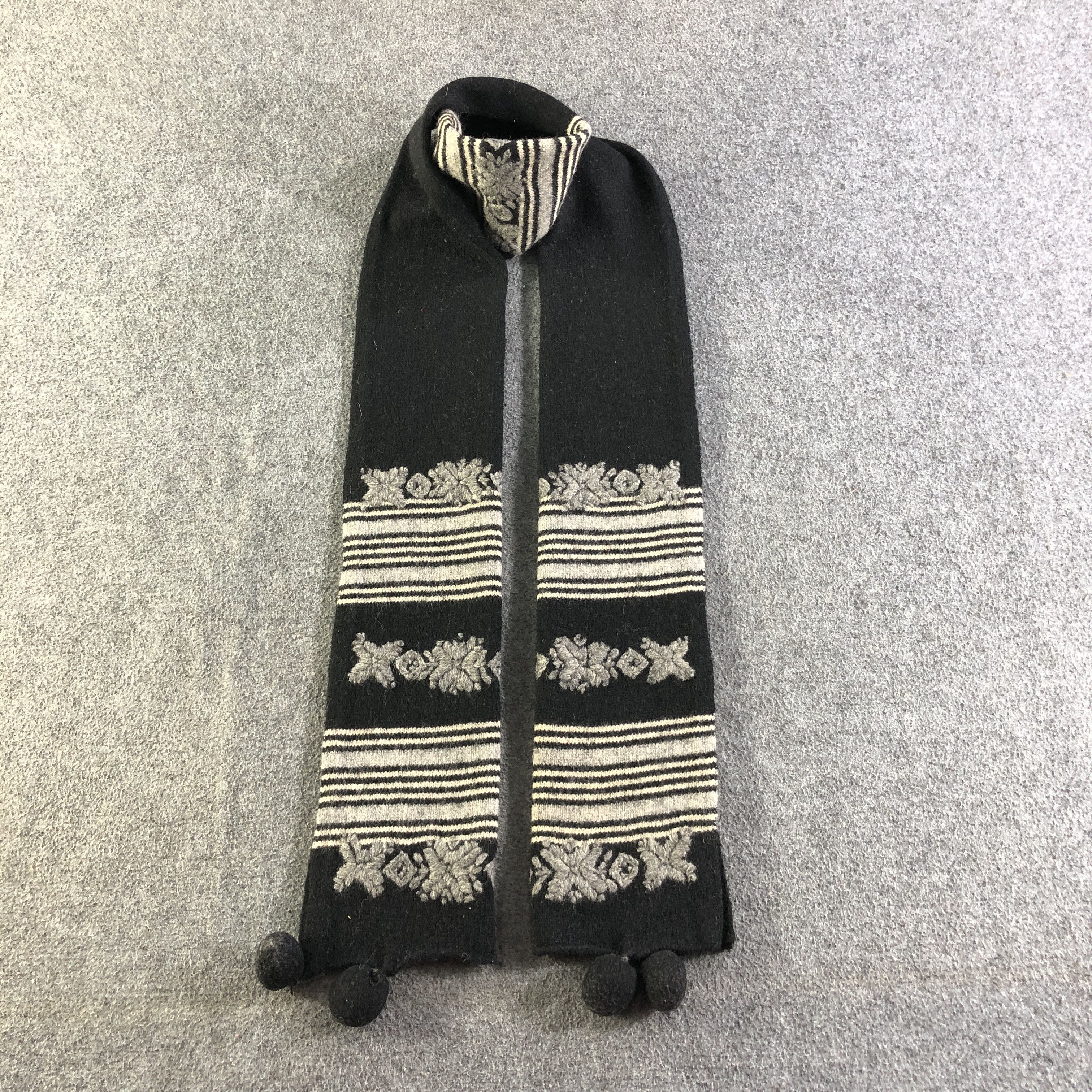 J.Crew J.Crew Wool Scarf Muffler Neckwear V2743 Size ONE SIZE - 1 Thumbnail