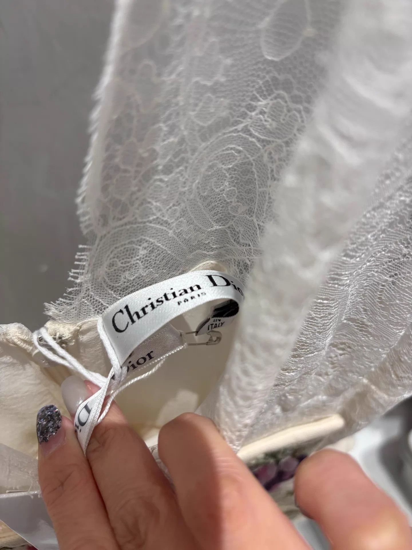 Dior Dior Embroidered Lace Haute Couture Dress 34 NWT Size XS / US 0-2 / IT 36-38 - 2 Thumbnail