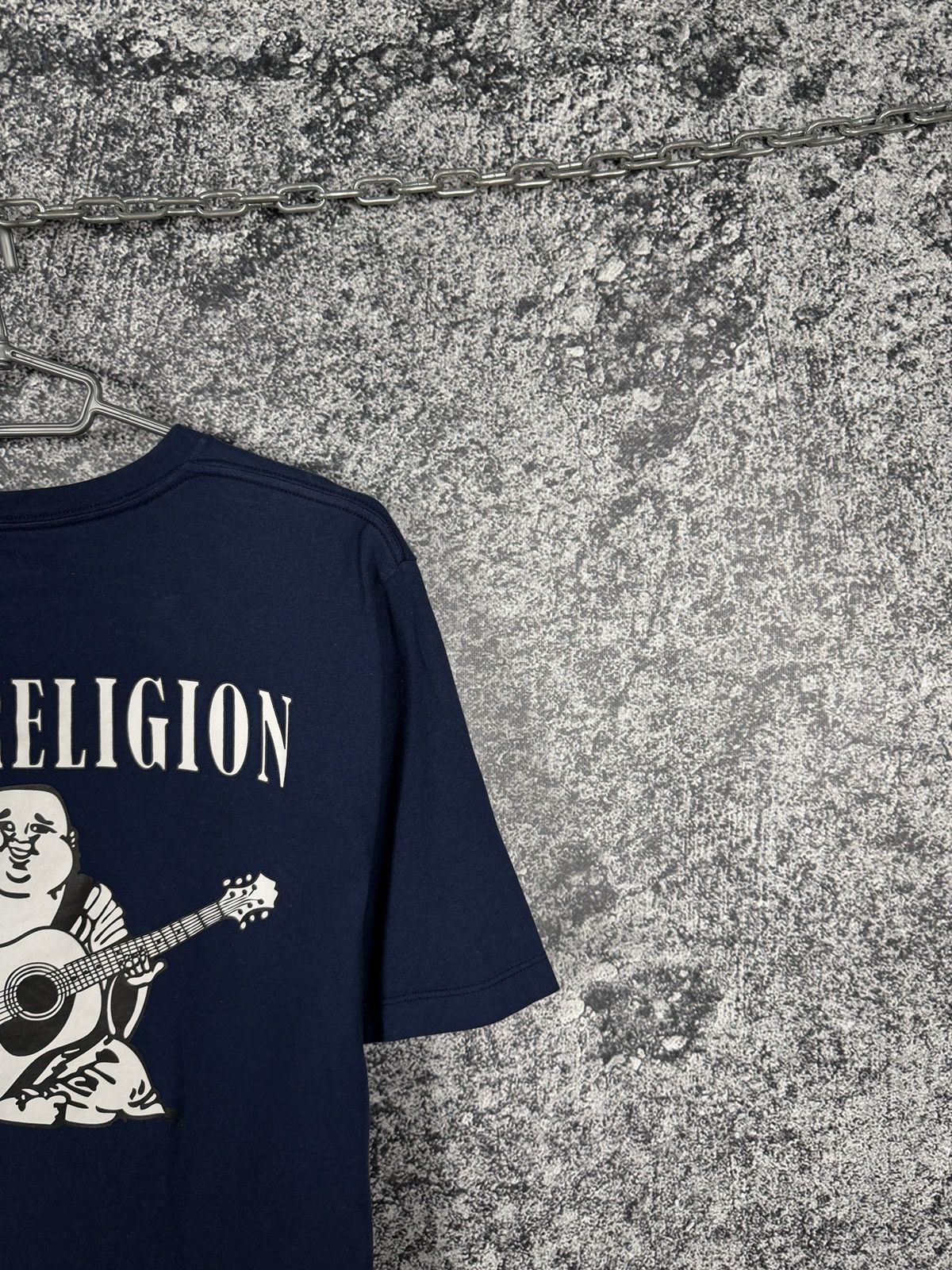 True Religion True Religion Short Sleeve Tee Buddha Craphic Logo Size L Size US L / EU 52-54 / 3 - 10 Thumbnail