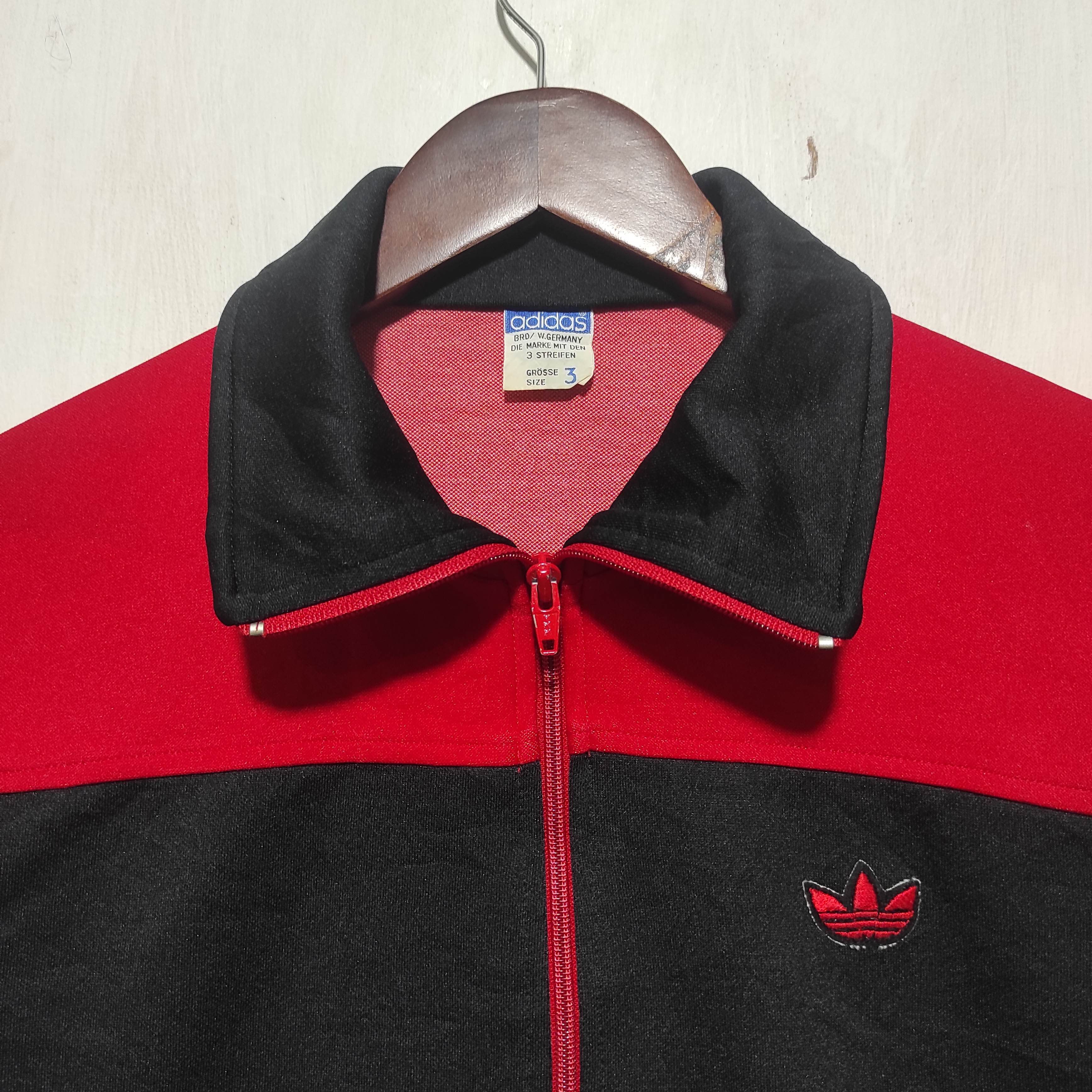 Adidas Vintage 80s Adidas West Germany Descente Tracktop Size US M / EU 48-50 / 2 - 3 Thumbnail