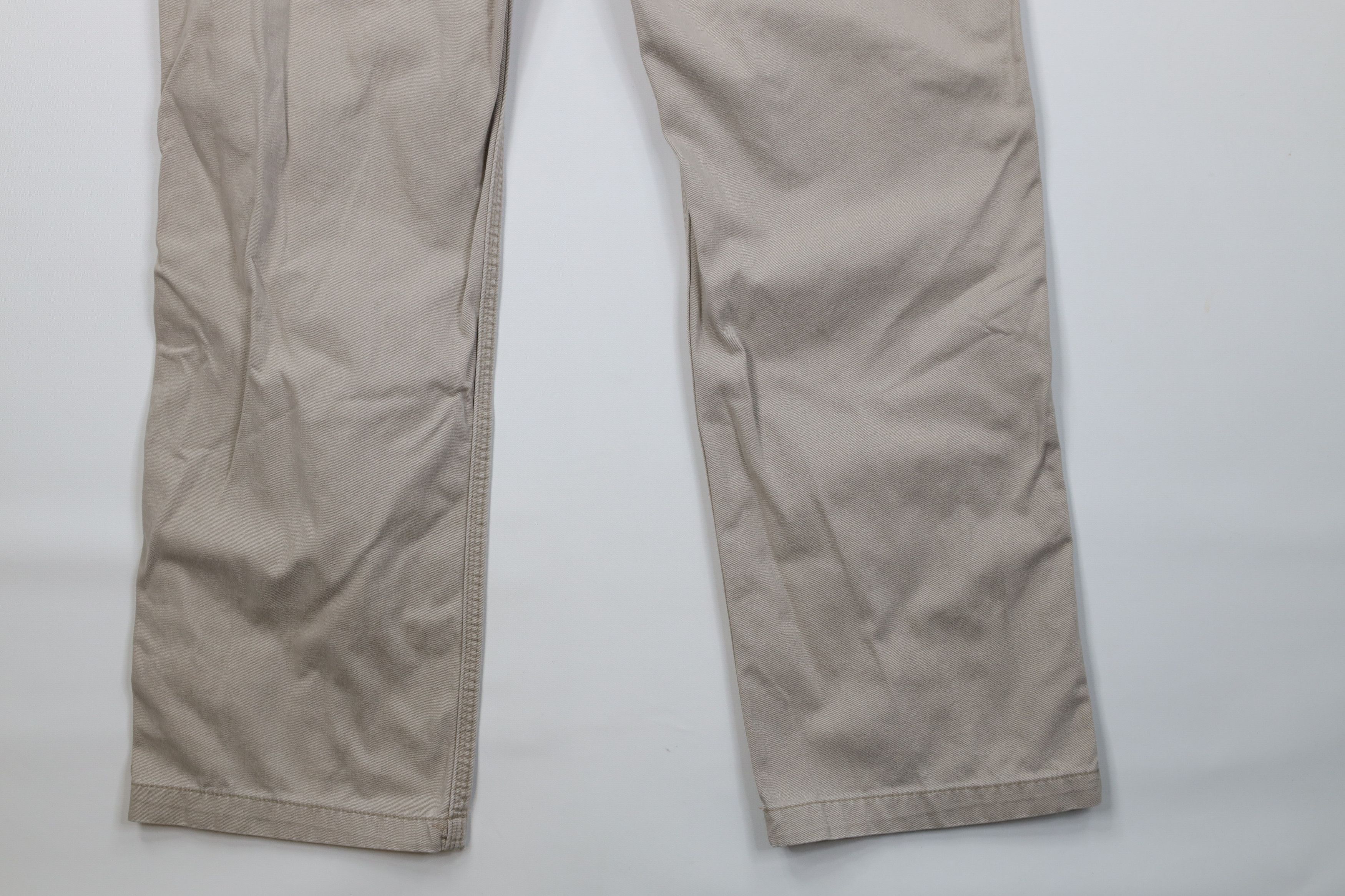 Carhartt Vintage Y2K Carhartt Wide Leg Dungaree Pants Beige Cotton Size US 38 / EU 54 - 14 Thumbnail