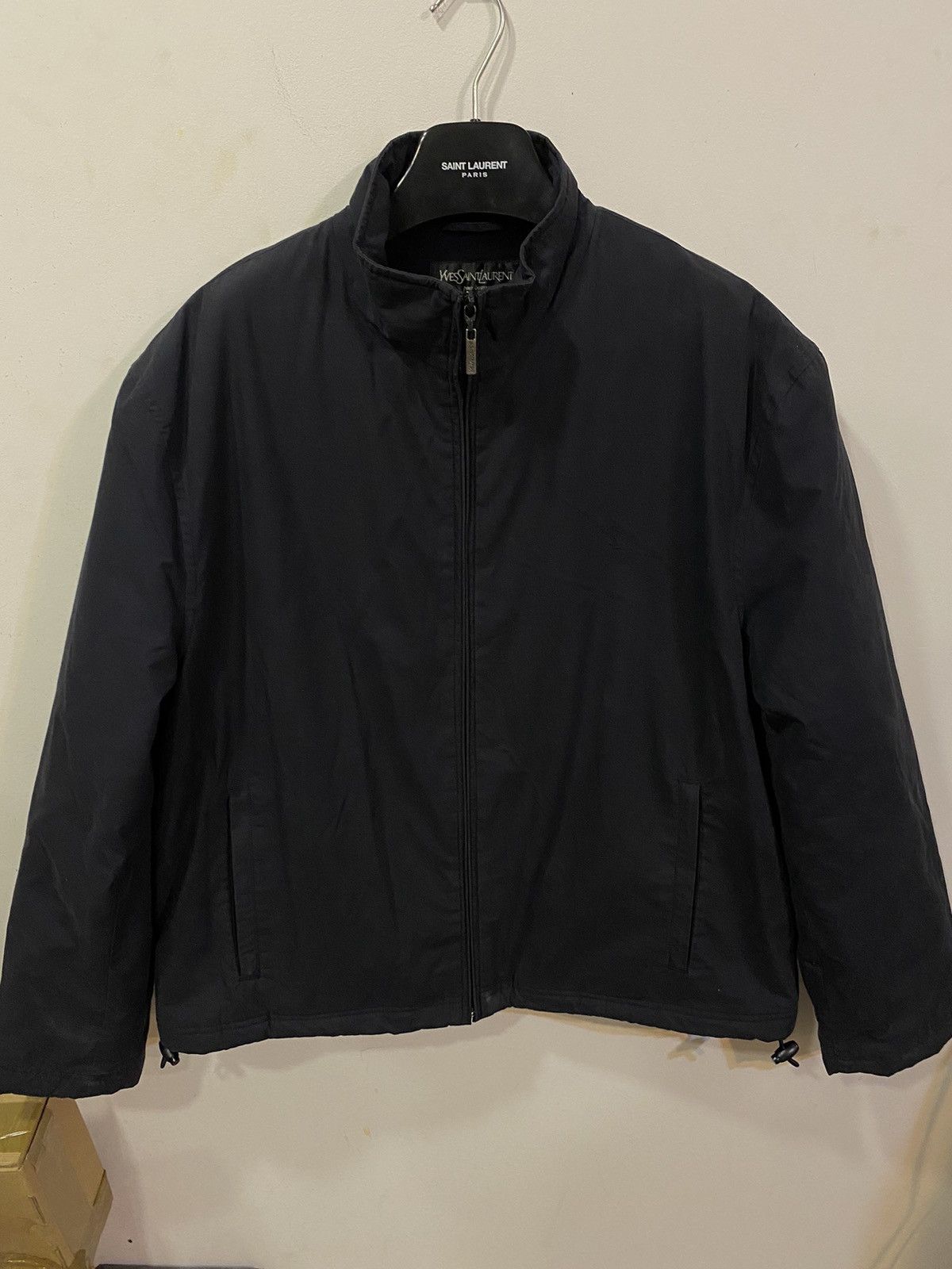 Yves Saint Laurent Very Warm YSL Jacket Soft YSL Bomber Size US XL / EU 56 / 4 - 1 Thumbnail