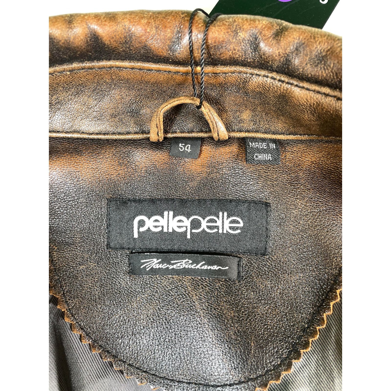 Pelle Pelle Pelle Pelle 1978 Studded Brown Varsity Jacket Size US XXL / EU 58 / 5 - 5 Thumbnail