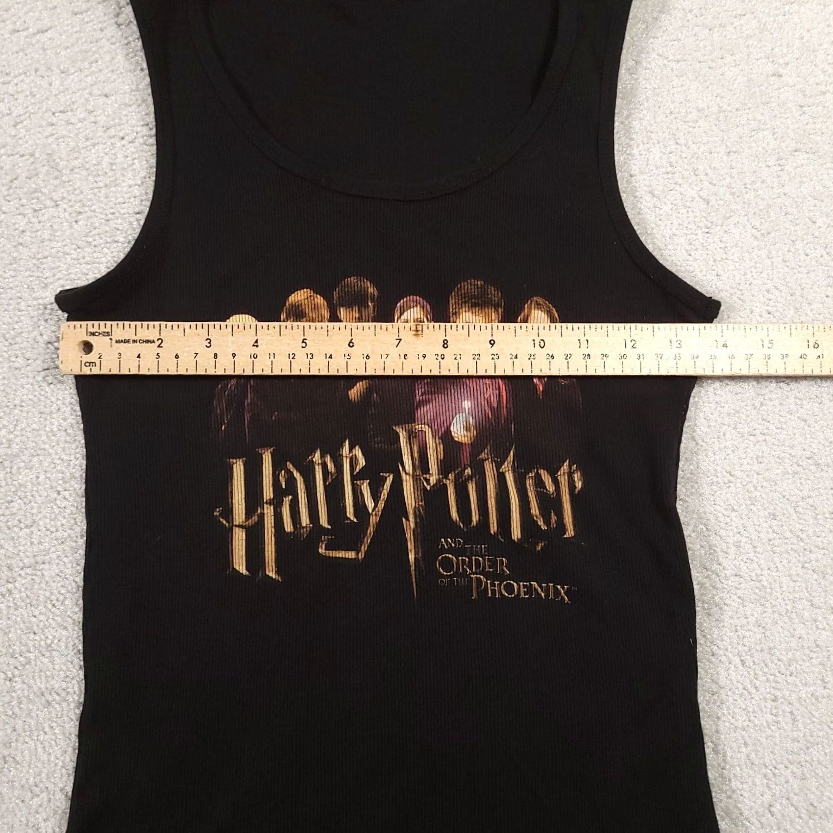 Vintage VINTAGE Harry Potter Order Of The Phoenix Womens Tank Top XS Graphic Black Size XS / US 0-2 / IT 36-38 - 3 Thumbnail
