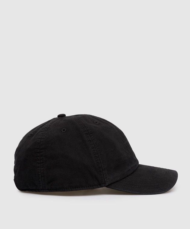MM6 MM6 Cotton Black Cap , patch logo Size ONE SIZE - 3 Thumbnail