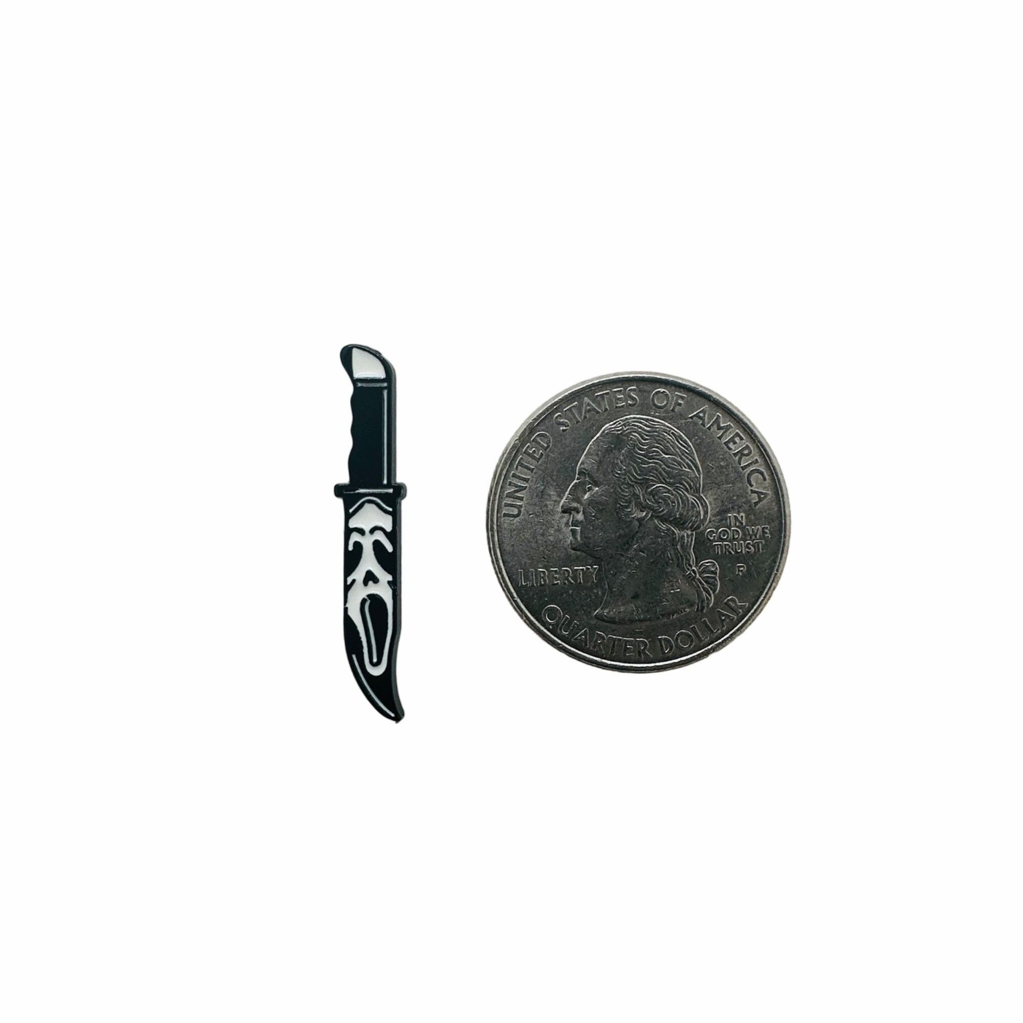Other ☀️Punk Knife Design Brooch Pin Horror Halloween Style Comic Size ONE SIZE - 4 Thumbnail