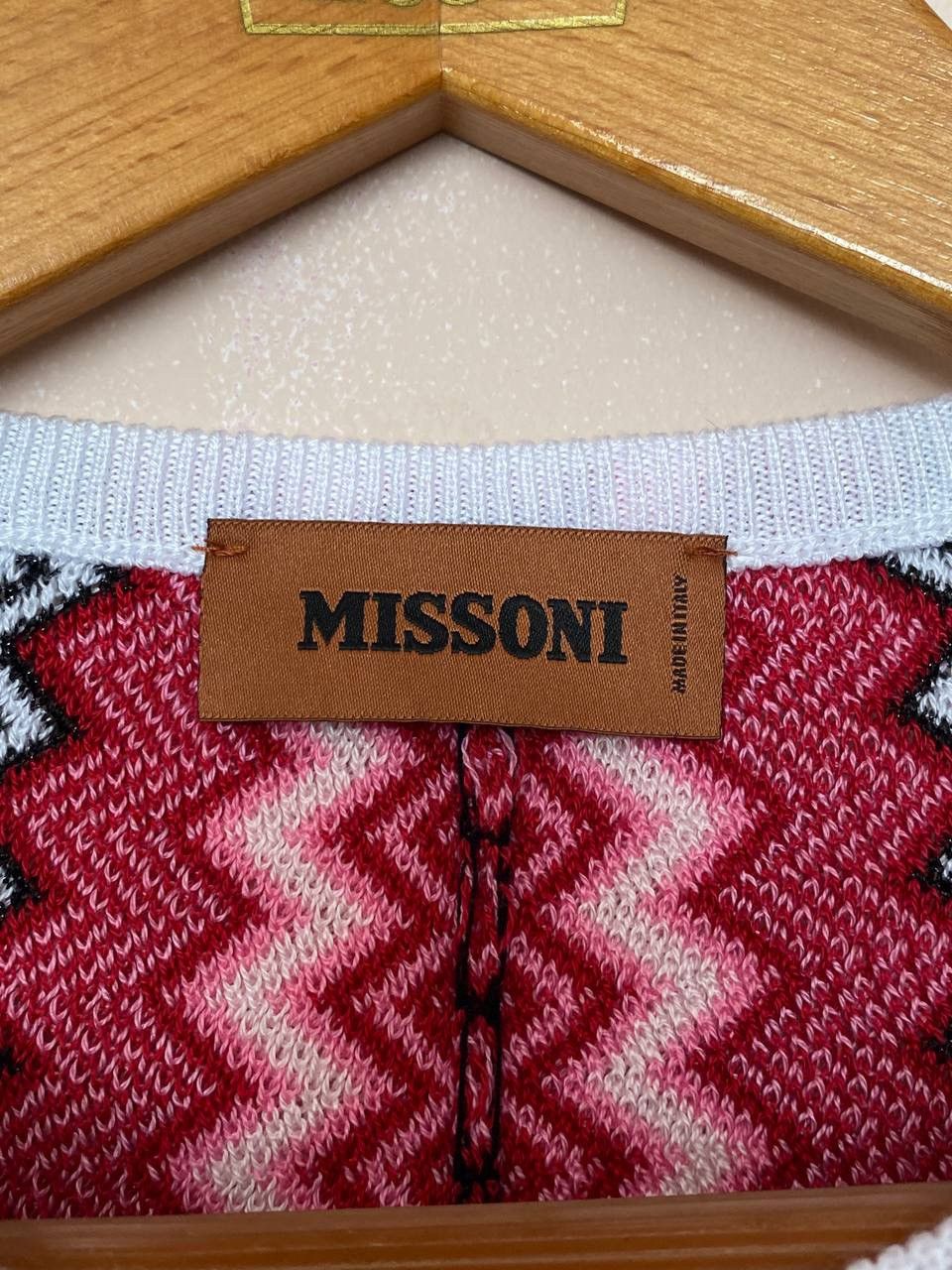 Missoni Missoni Fringe Zigzag Crop Poncho Size ONE SIZE - 5 Thumbnail