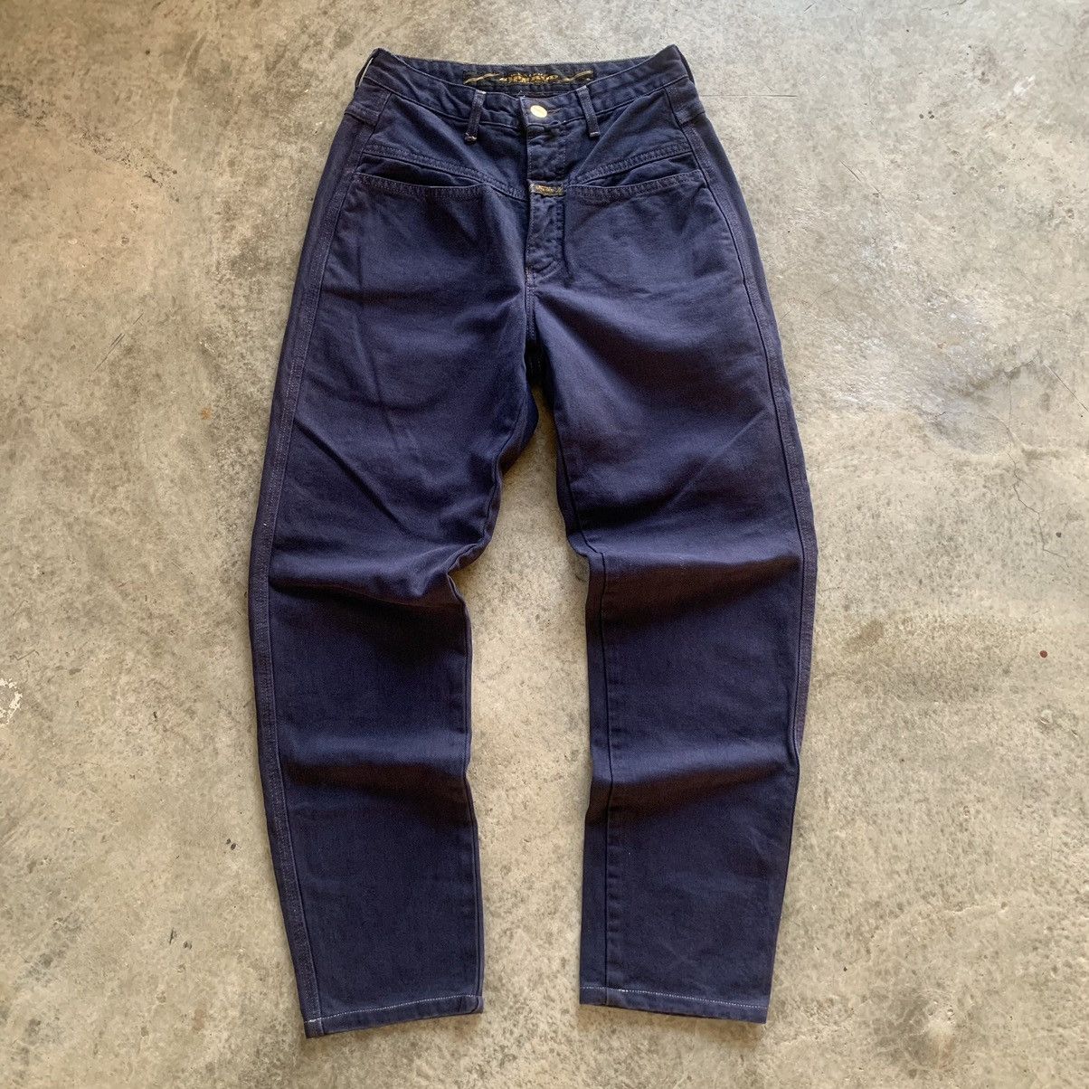 Marithe + Francois Girbaud Vintage Marithe francois girbaud mom jeans Size 26" / US 2 / IT 38 - 1 Thumbnail