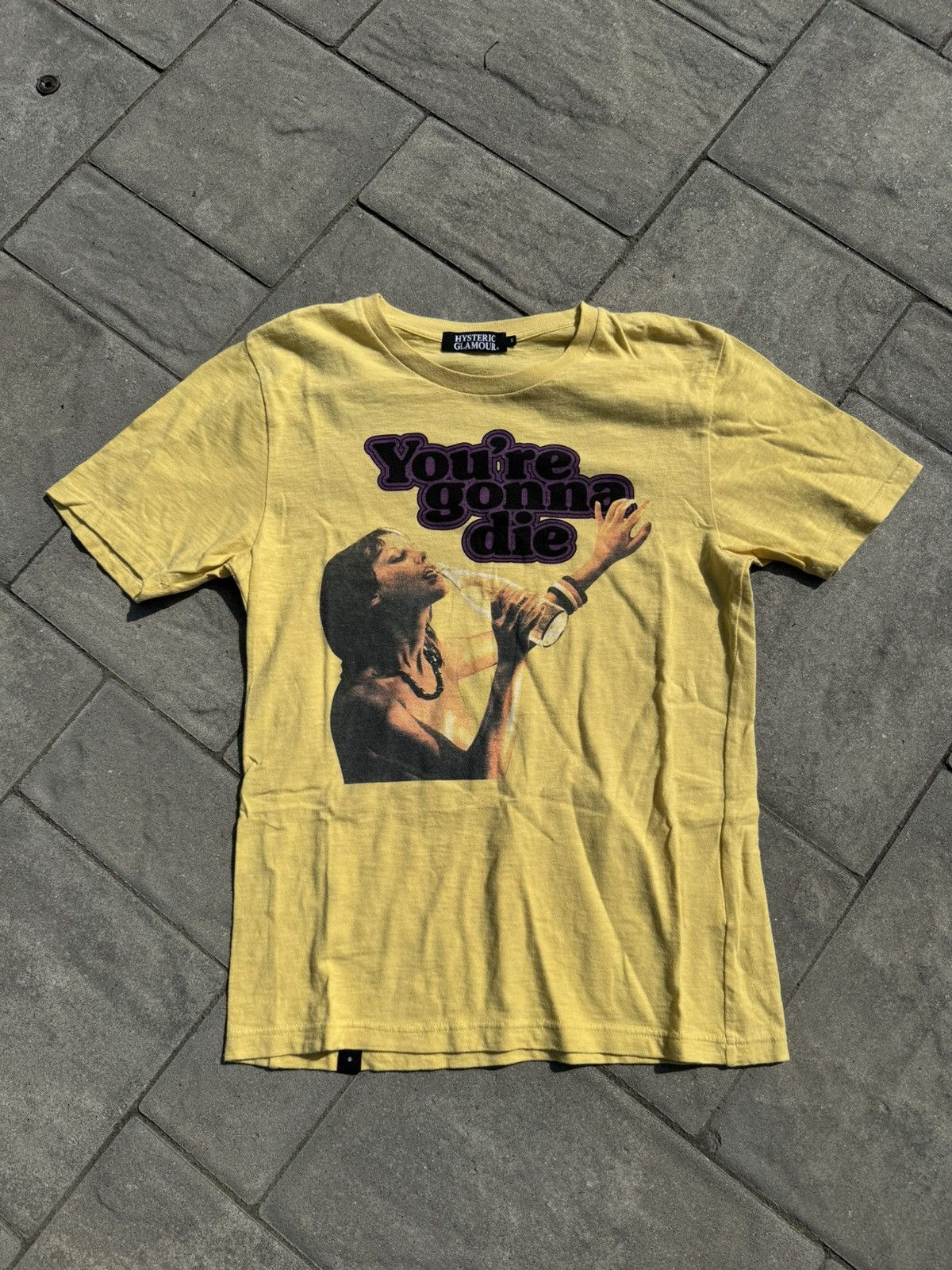 Hysteric Glamour Hysteric Glamour Your Gonna Die Tee Size US S / EU 44-46 / 1 - 1 Thumbnail