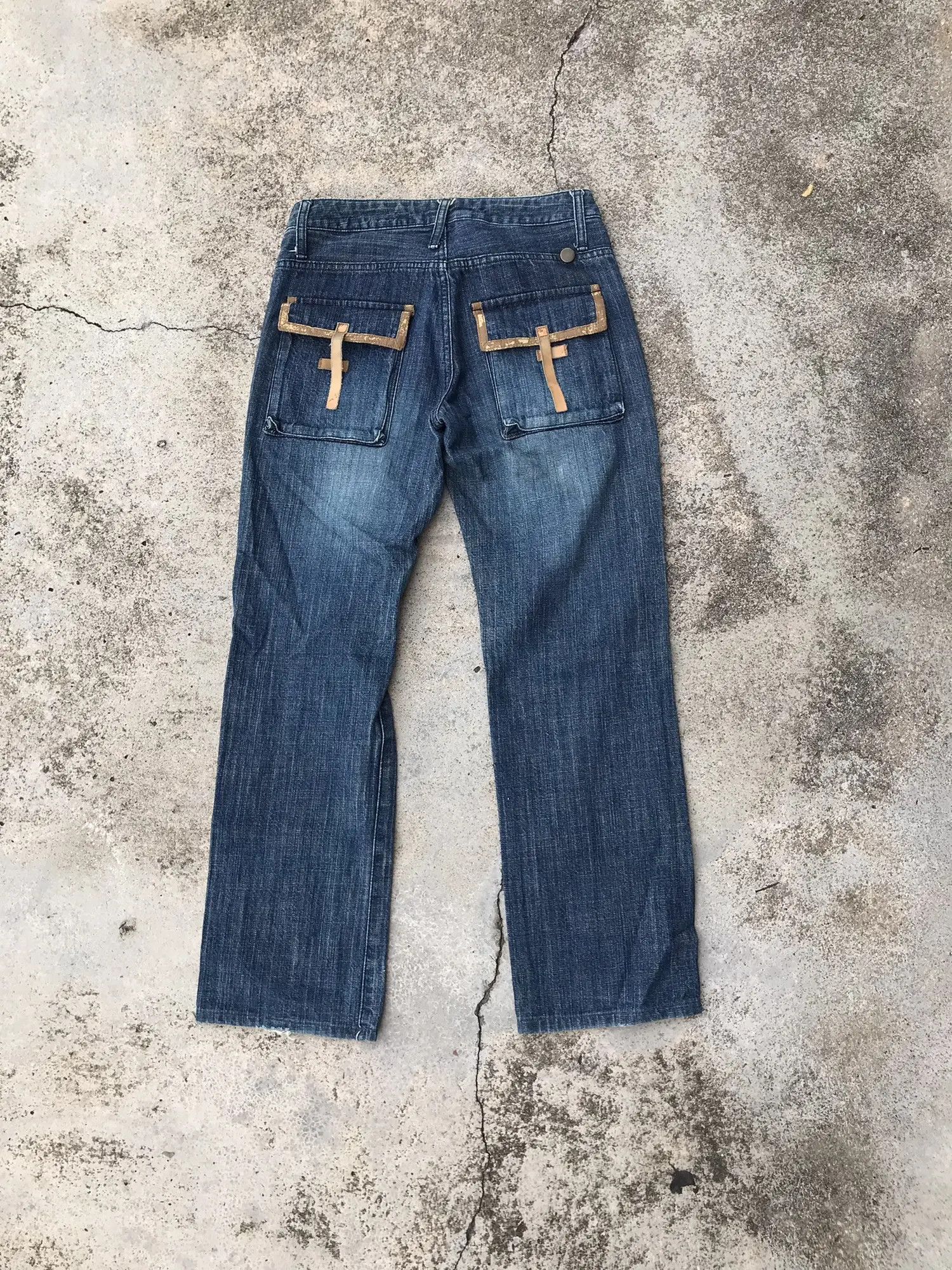 Vintage Bush Pants Distressed Denim Size US 29 - 2 Thumbnail