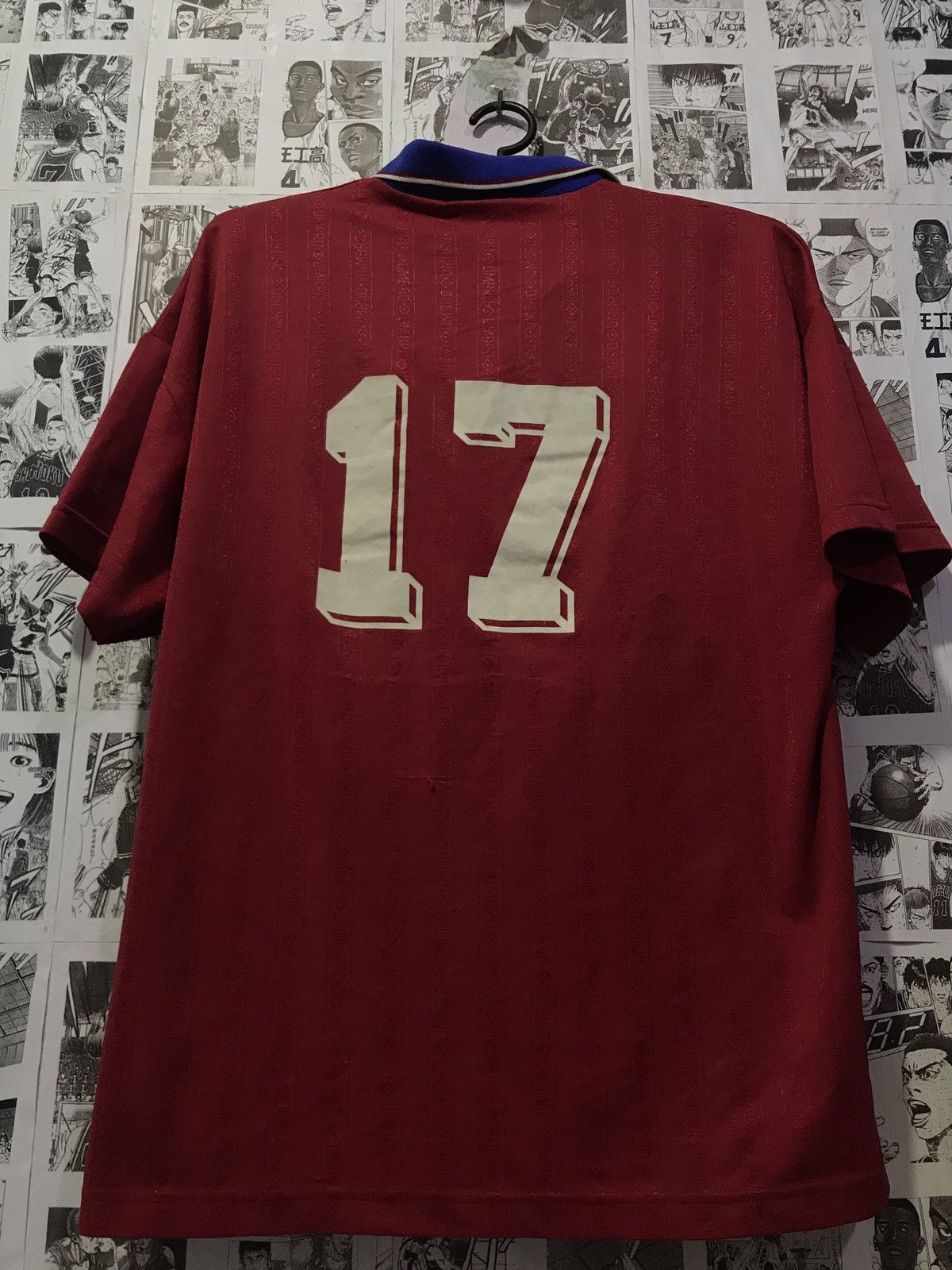 Umbro × Vintage Vintage Umbro 90s Football Shirt Soccer Jersey #17 Size US L / EU 52-54 / 3 - 2 Thumbnail