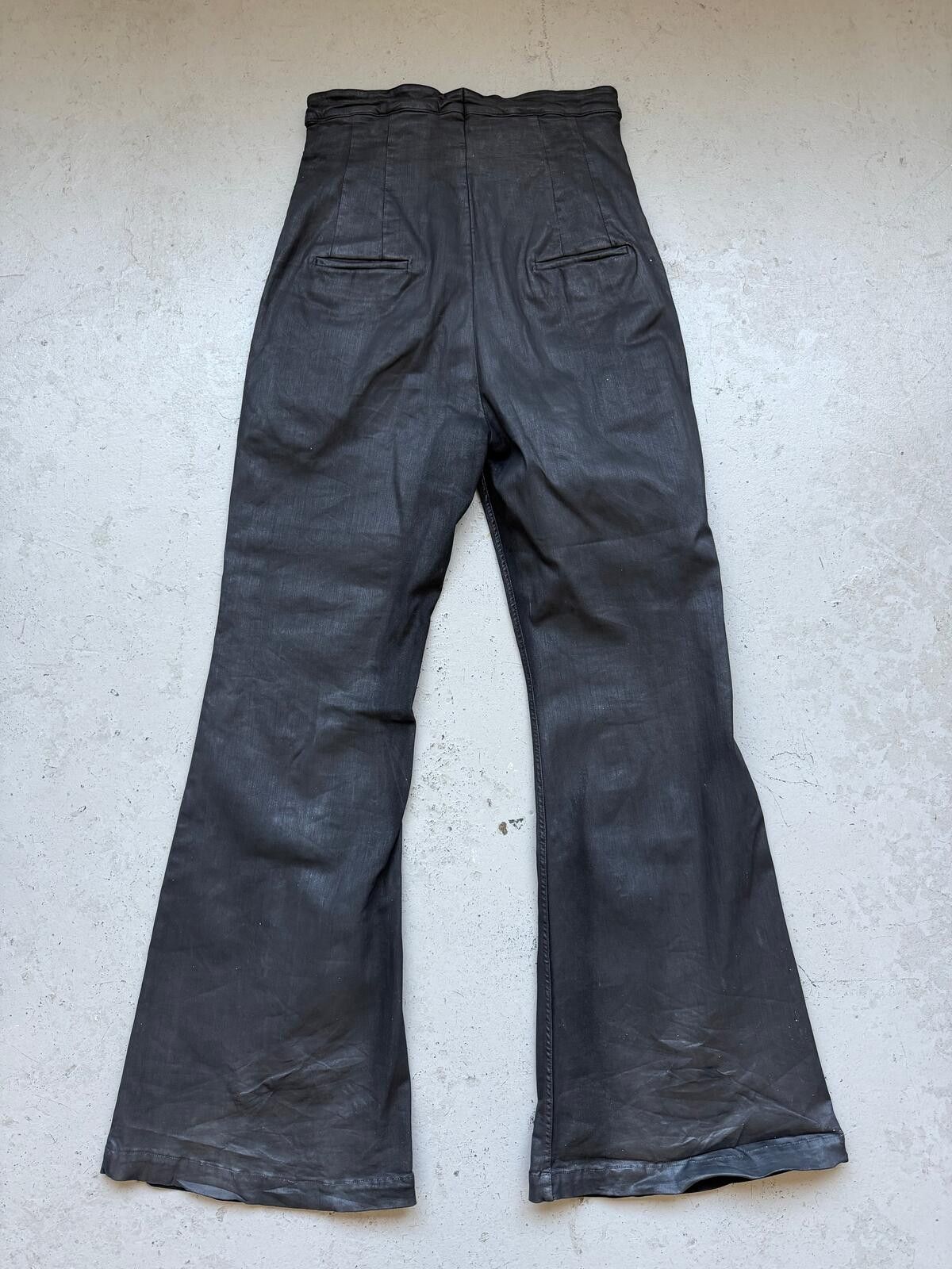 Rick Owens Rick Owens SS24 LIDO High Waisted Runway Bolan Denim (54) Size US 34 / EU 50 - 6 Thumbnail