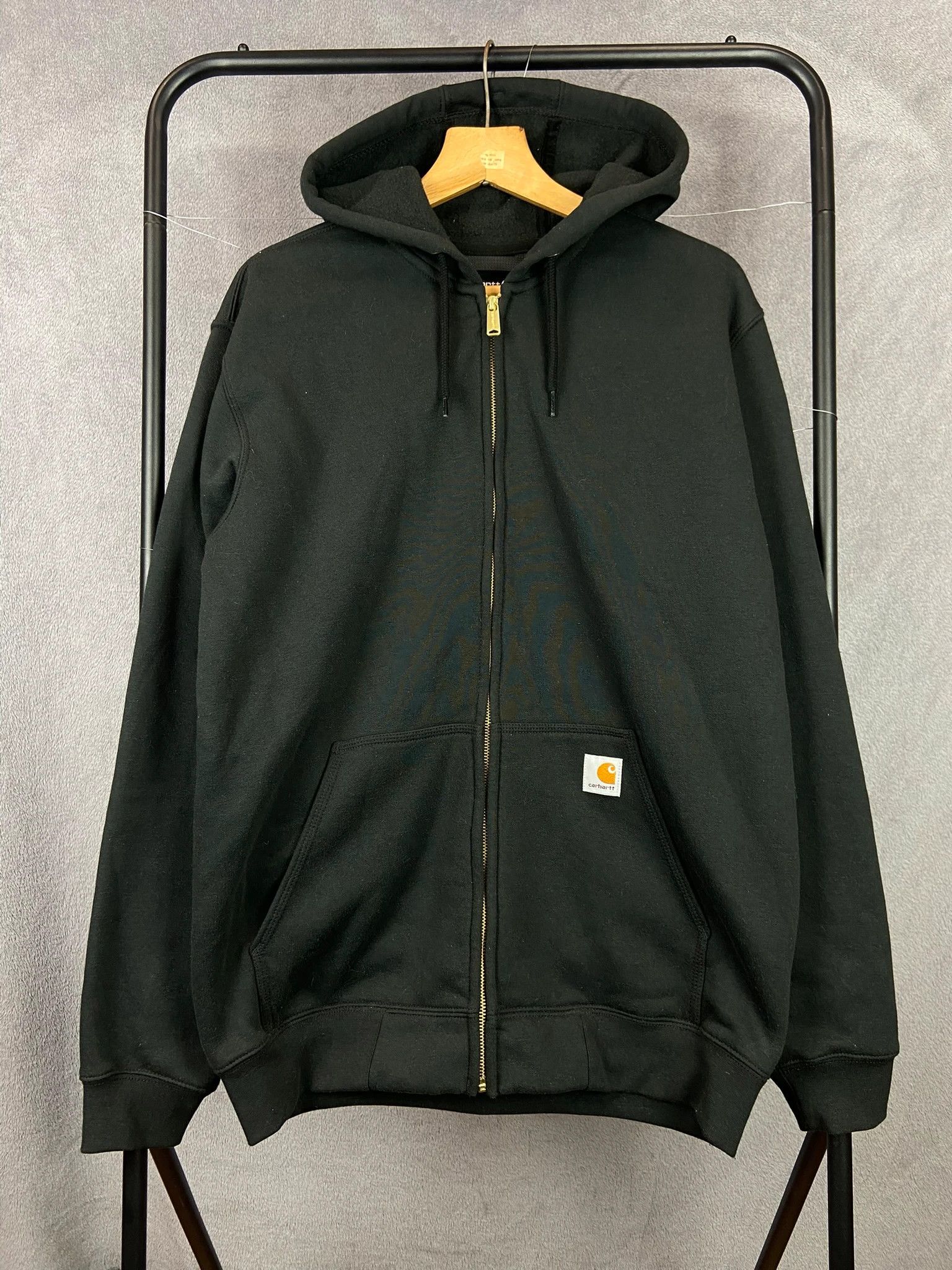 Carhartt Carhartt M Zip Hoodie Vintage Y2K Logo Grey Size US M / EU 48-50 / 2 - 1 Thumbnail