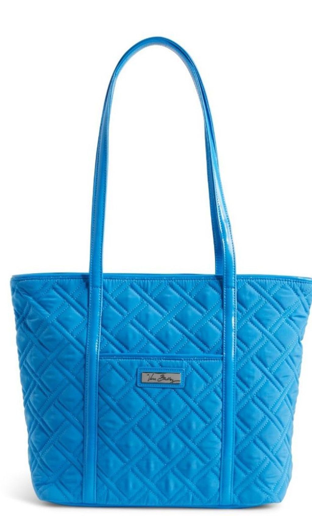 Vera Bradley Vera Bradley Ultralight Small Trimmed Tote in Coastal Blue Size ONE SIZE - 1 Thumbnail