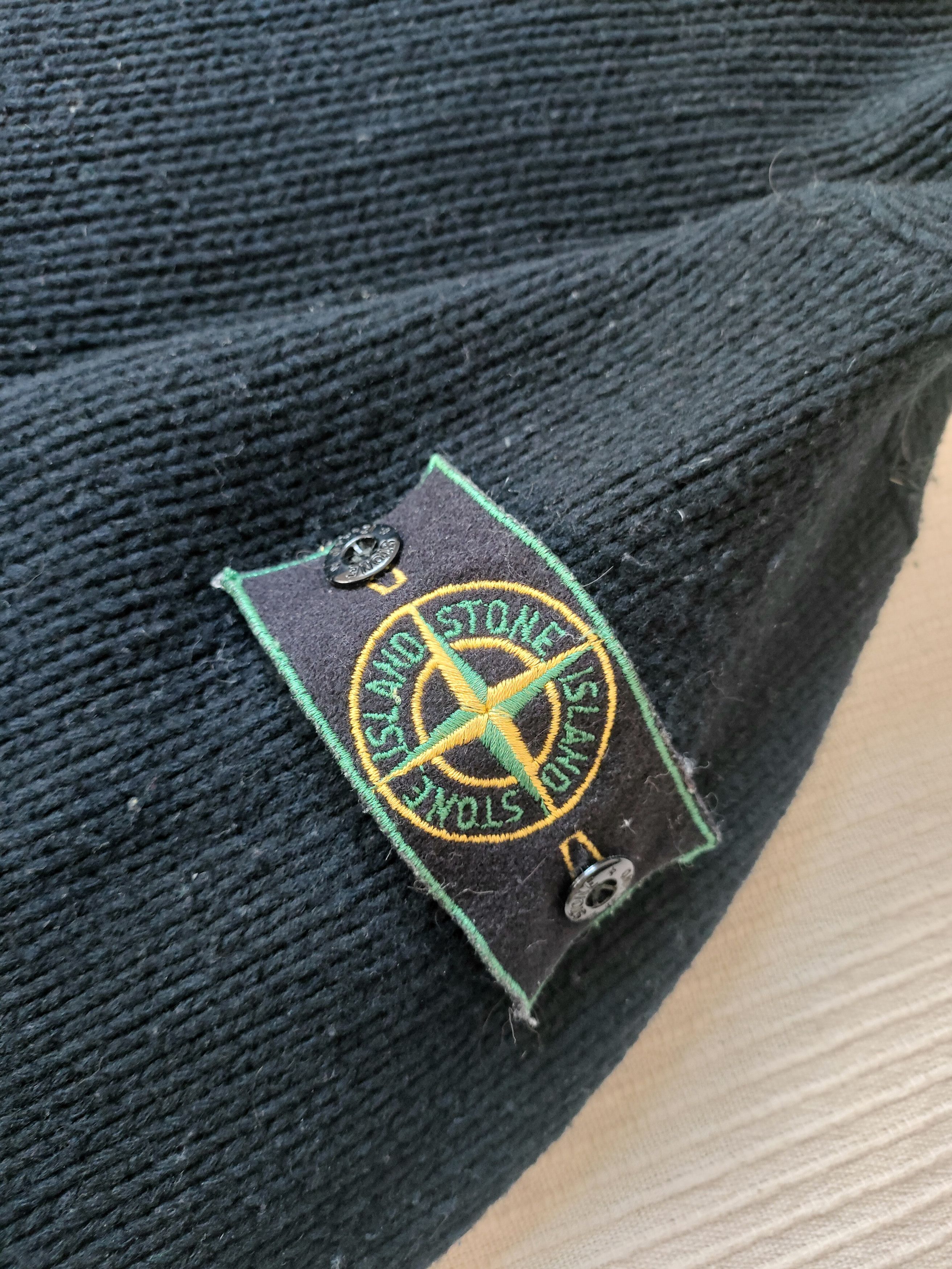 Stone Island 80s 90s Green Edge Stone Island Turtleneck Sweater Vintage Size US L / EU 52-54 / 3 - 2 Thumbnail