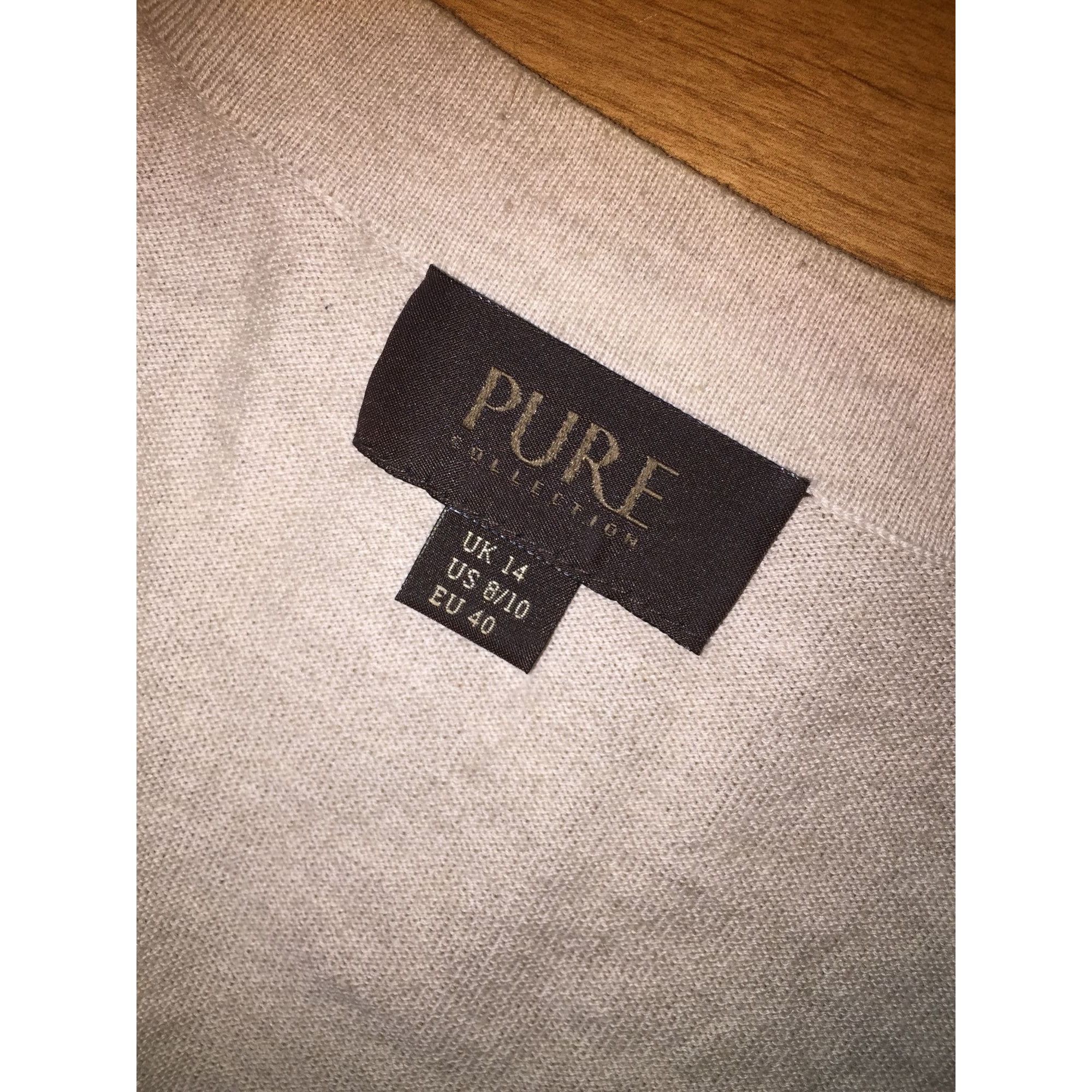 Other Womens Pure Collection Size 8/10 Short Sleeved Button up Str Size M / US 6-8 / IT 42-44 - 2 Thumbnail