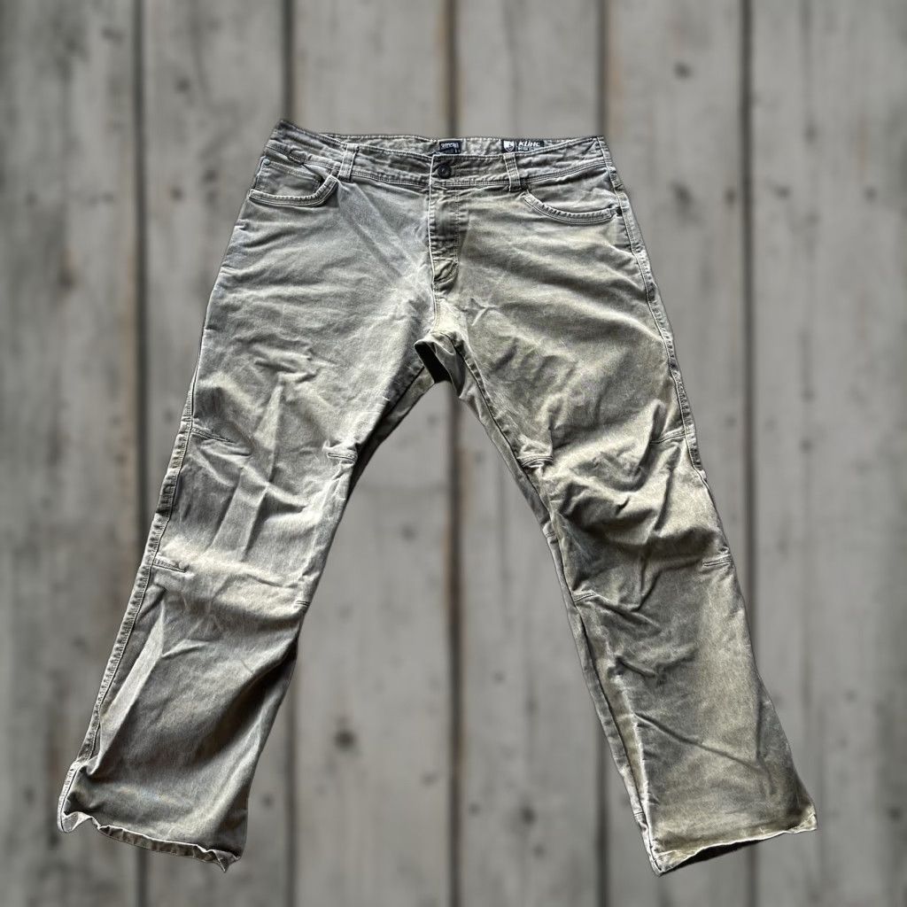 Vintage Kuhl Rydr Pants Mens 38x30 Brown Canvas Straight Work Hike Size US 38 / EU 54 - 1 Thumbnail