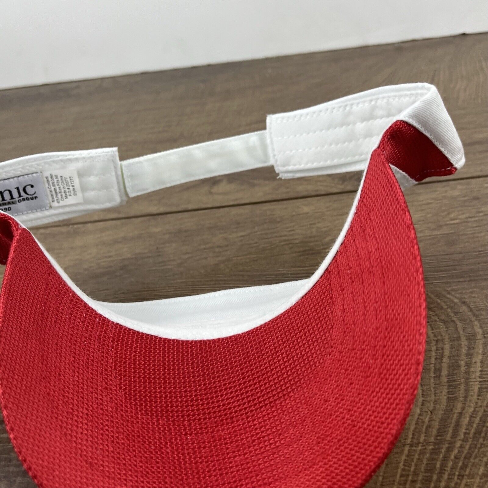 Other ADC W Visor Hat White ADC Cap Adjustable Hat White Adult Hat Size ONE SIZE - 13 Thumbnail