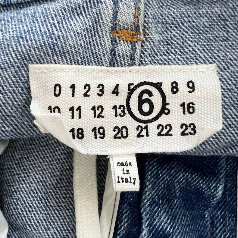 Maison Margiela Maison Margiela Blue high-waisted wide-leg jeans 2502-Nexta Size US 27 - 3 Thumbnail
