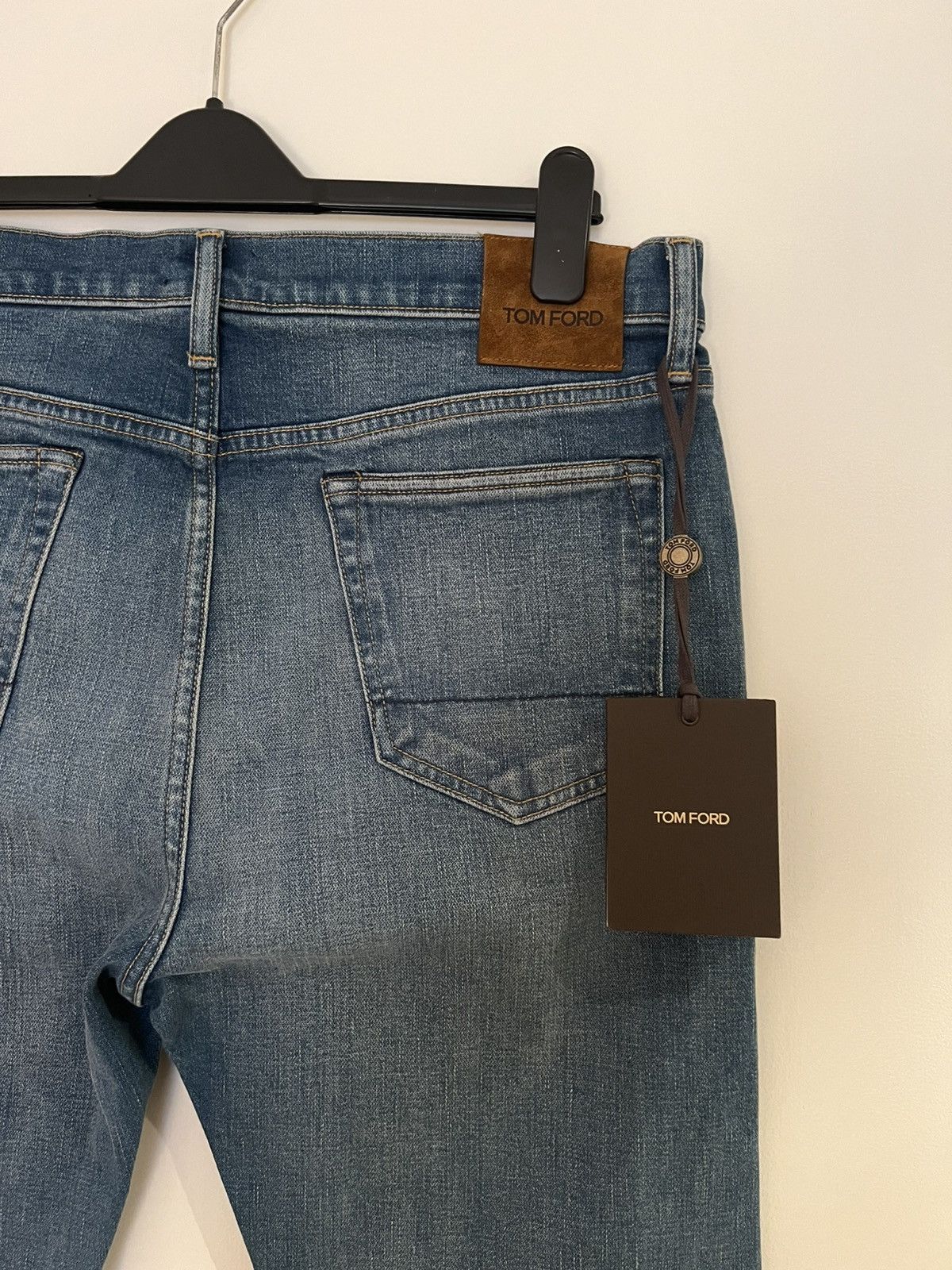 Tom Ford Tom Ford Standard Fit Whashed Blue Jean 34 98% Cotton Size US 34 / EU 50 - 6 Thumbnail