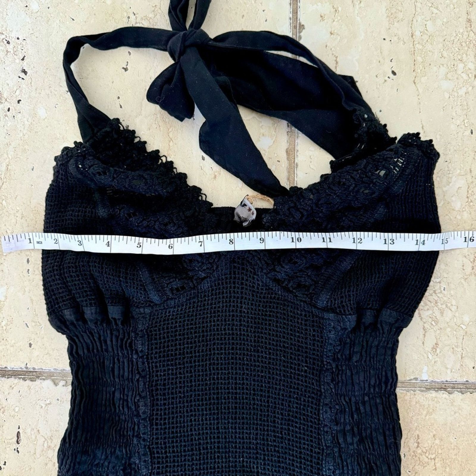Other NWT! Blanco Dress, Black, Very Stretchy, Size S Size S / US 4 / IT 40 - 12 Thumbnail
