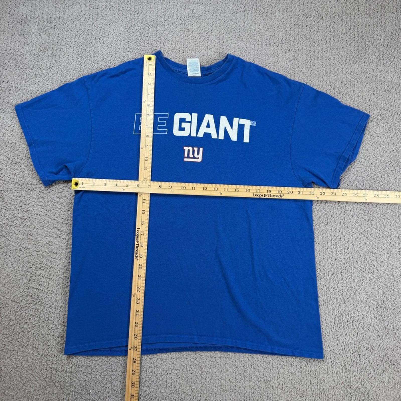 Other New York Giants Be Giant T Shirt Mens XL Royal Blue Pepsi Size US XL / EU 56 / 4 - 2 Thumbnail
