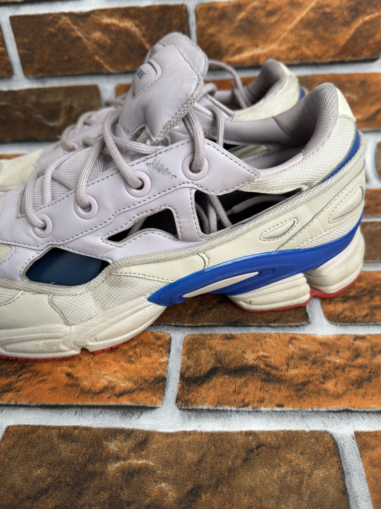 Adidas × Raf Simons Ozweego cut out sneaker Size US 11 / EU 44 - 11 Thumbnail