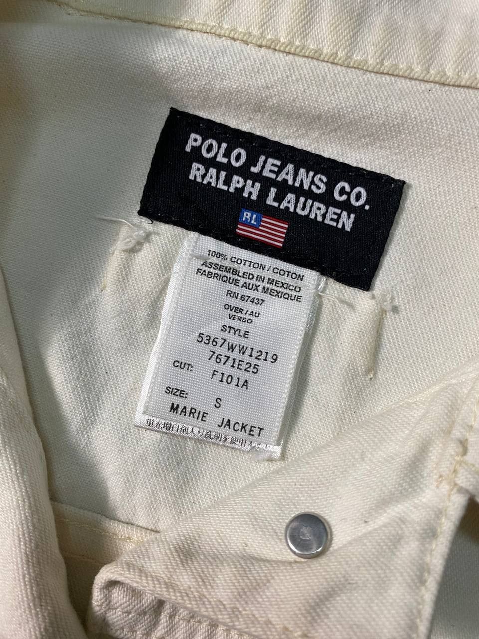 Polo Ralph Lauren × Ralph Lauren Polo Jeans Company Ralph Lauren Marie Jacket Size S / US 4 / IT 40 - 5 Thumbnail